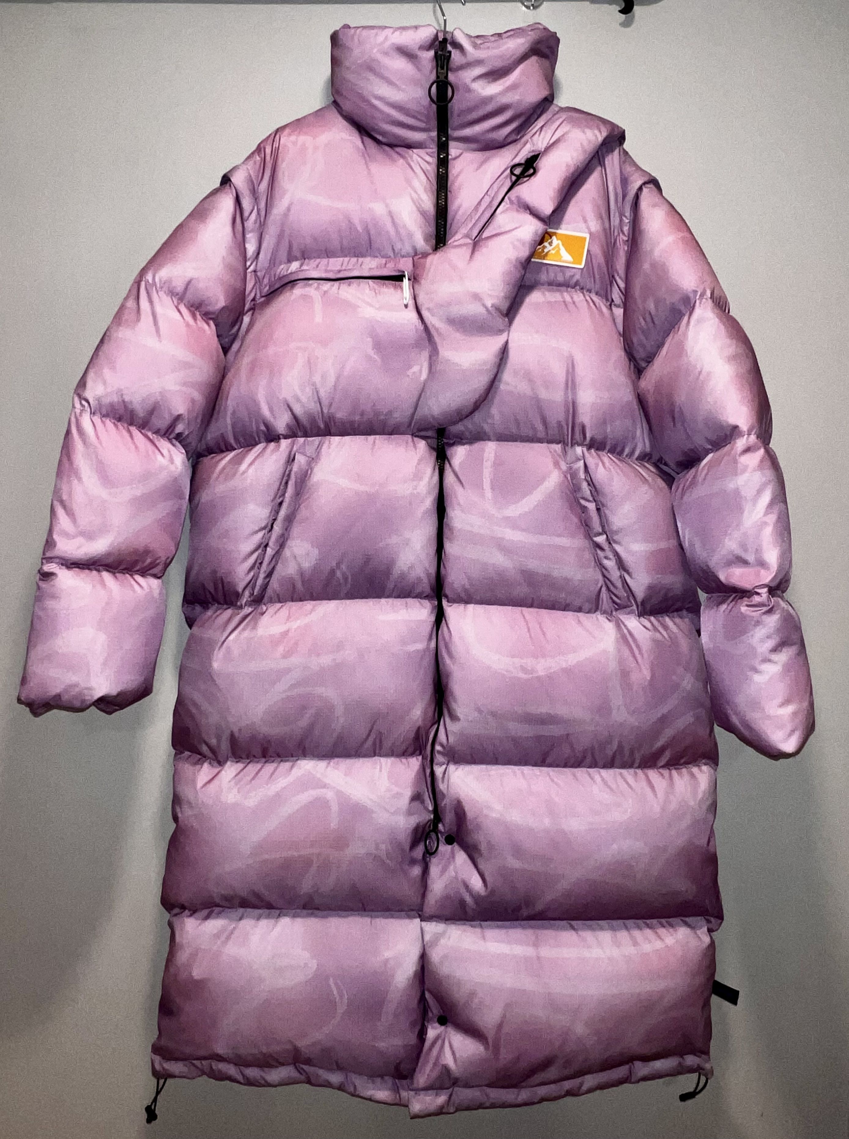 Off-White Off-White AW19 Oversized Quilted Nylon-Ripstop Down Coat Size US M / EU 48-50 / 2 - 1 Thumbnail