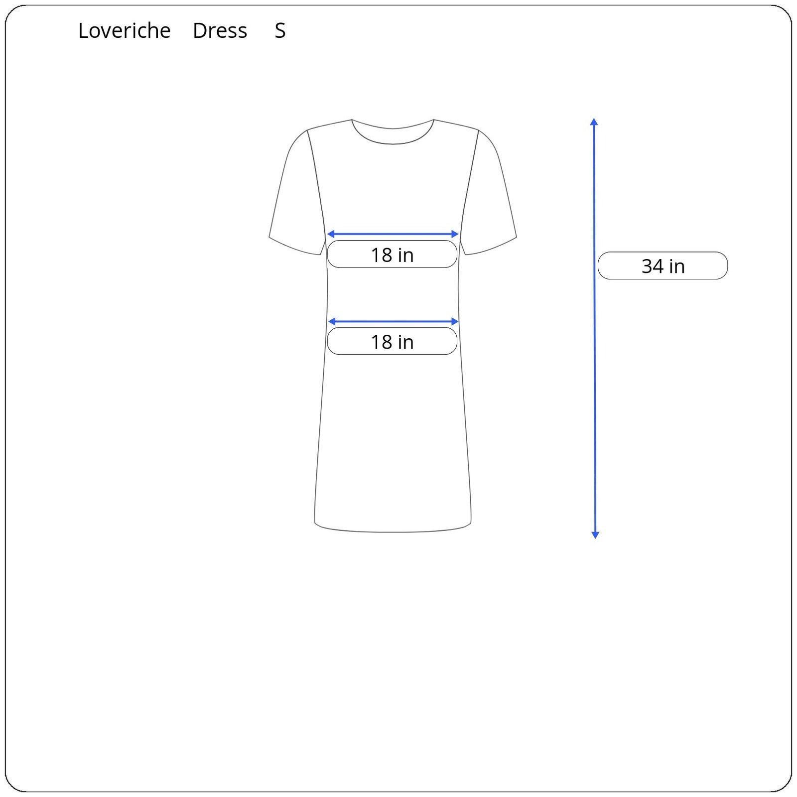 Other Loveriche Short Sleeve Dress Women's Size Small Size S / US 4 / IT 40 - 5 Thumbnail