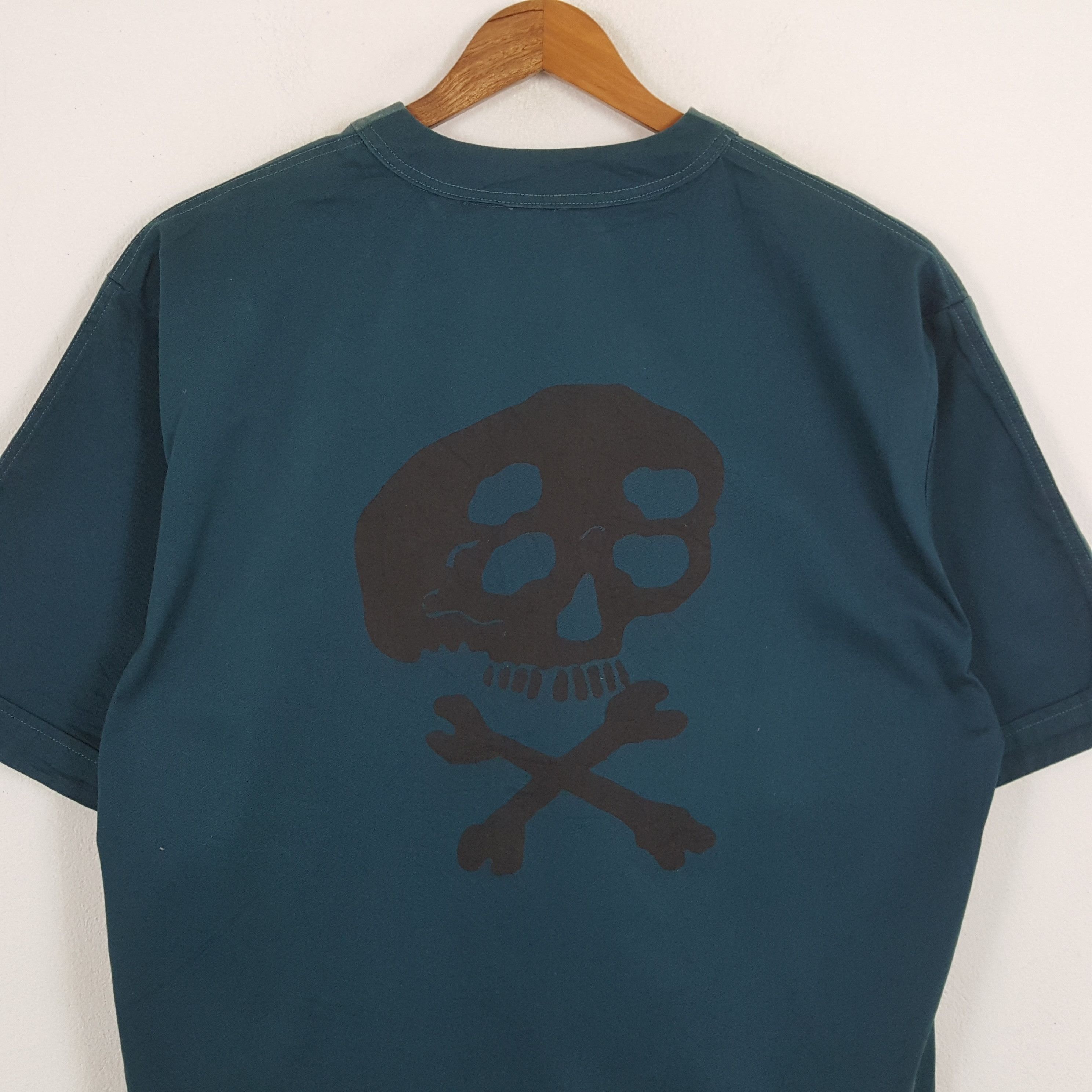 Maison MIHARA YASUHIRO × Vintage Vintage SKULL MIHARAYASUHIRO Kapital Style Skateboard Shirts Size US XL / EU 56 / 4 - 2 Thumbnail