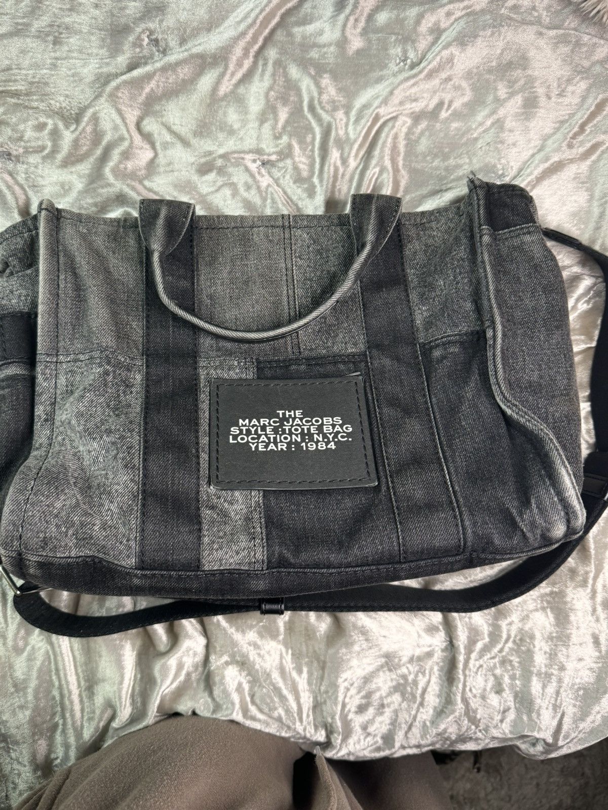 Marc Jacobs Marc Jacobs Denim Tote Bag Size ONE SIZE - 8 Thumbnail
