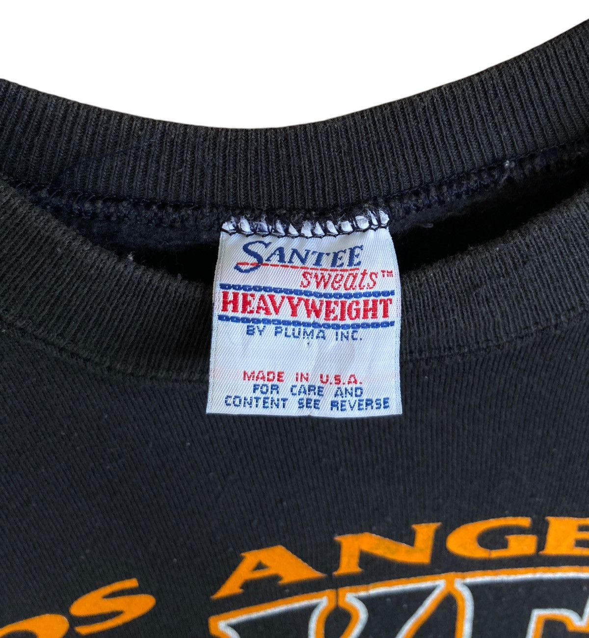 NBA Rare Vintage NBA Team Los Angeles Lakers Sweatshirt 1990s Size US L / EU 52-54 / 3 - 7 Thumbnail