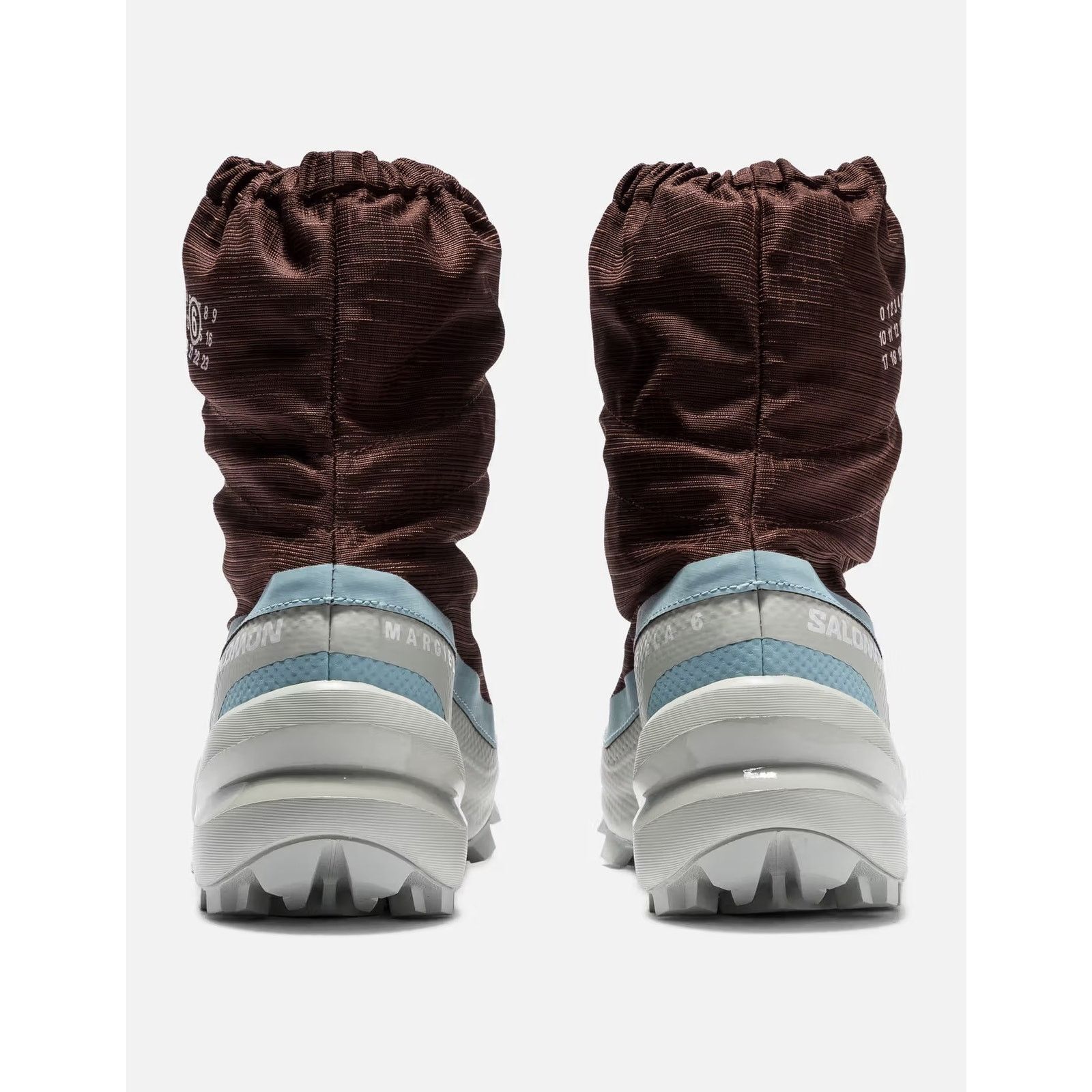 Maison Margiela Maison Margiela MM6 Salomon Cross Mid Hike Bitter Chocolate Size US 7 / EU 40 - 4 Thumbnail