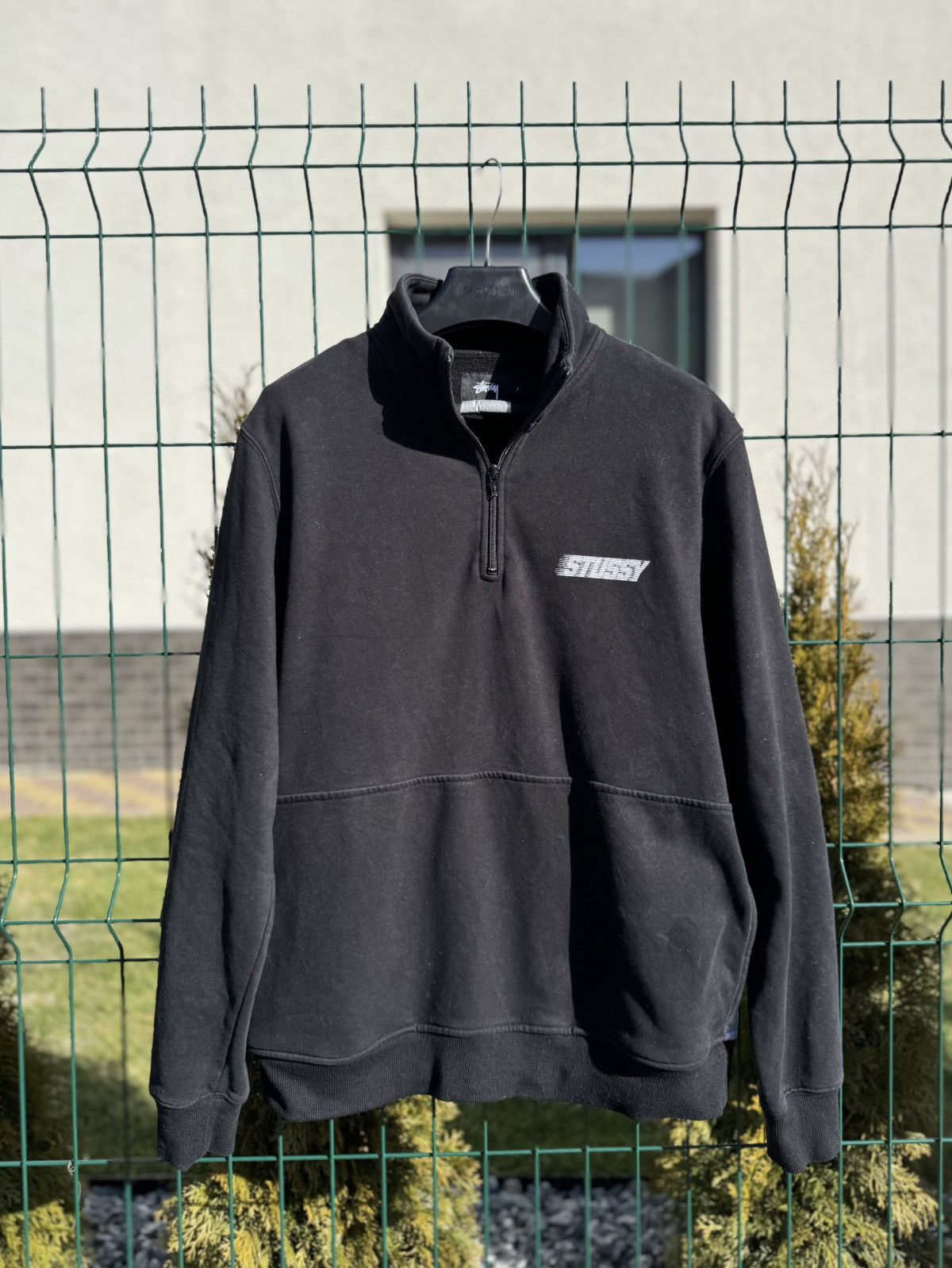 Stussy Stussy International Half Zip Sweatshirt Size US L / EU 52-54 / 3 - 1 Thumbnail