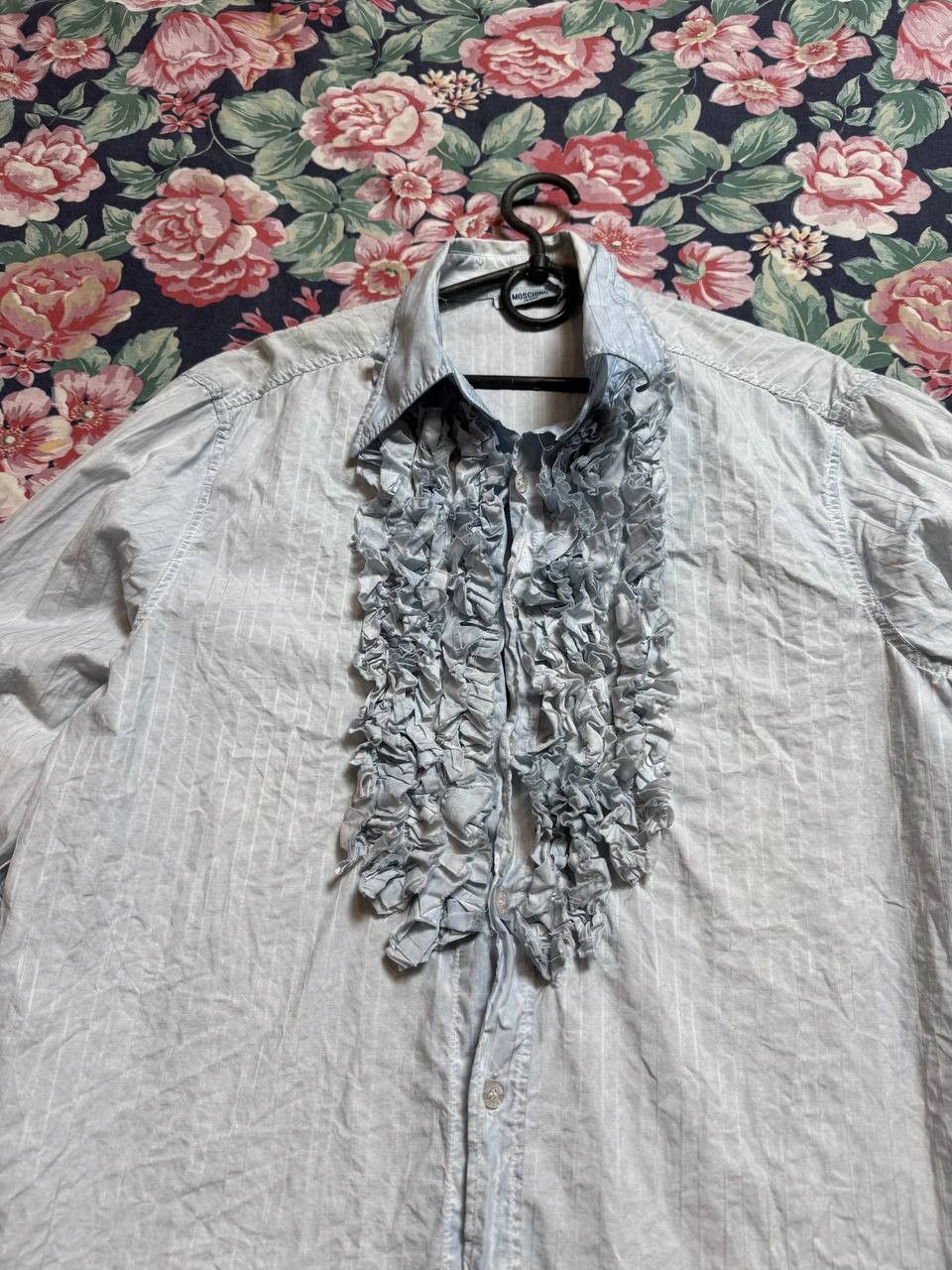 Moschino MOSCHINO JEANS SHIRT SHIRT CASUAL VINTAGE BLOUSE Size L / US 10 / IT 46 - 5 Thumbnail