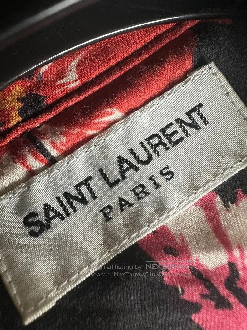 Saint Laurent Paris Saint Laurent Tropical Floral Hawaiian Shirt. Size US S / EU 44-46 / 1 - 2 Thumbnail