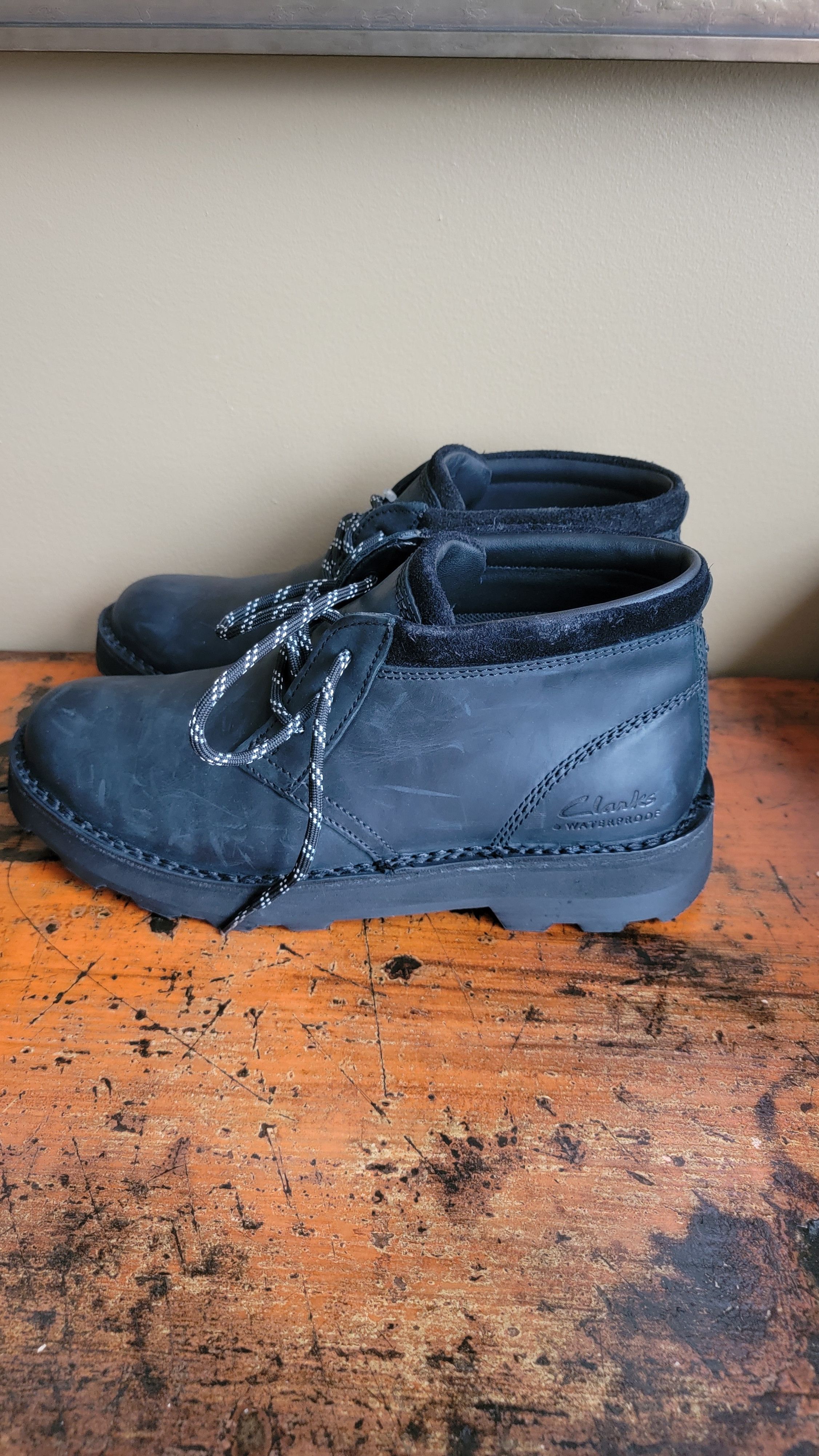 Clarks Man's Boots Clarks Corston DB Waterproof Size US 7.5 / EU 40-41 - 1 Thumbnail