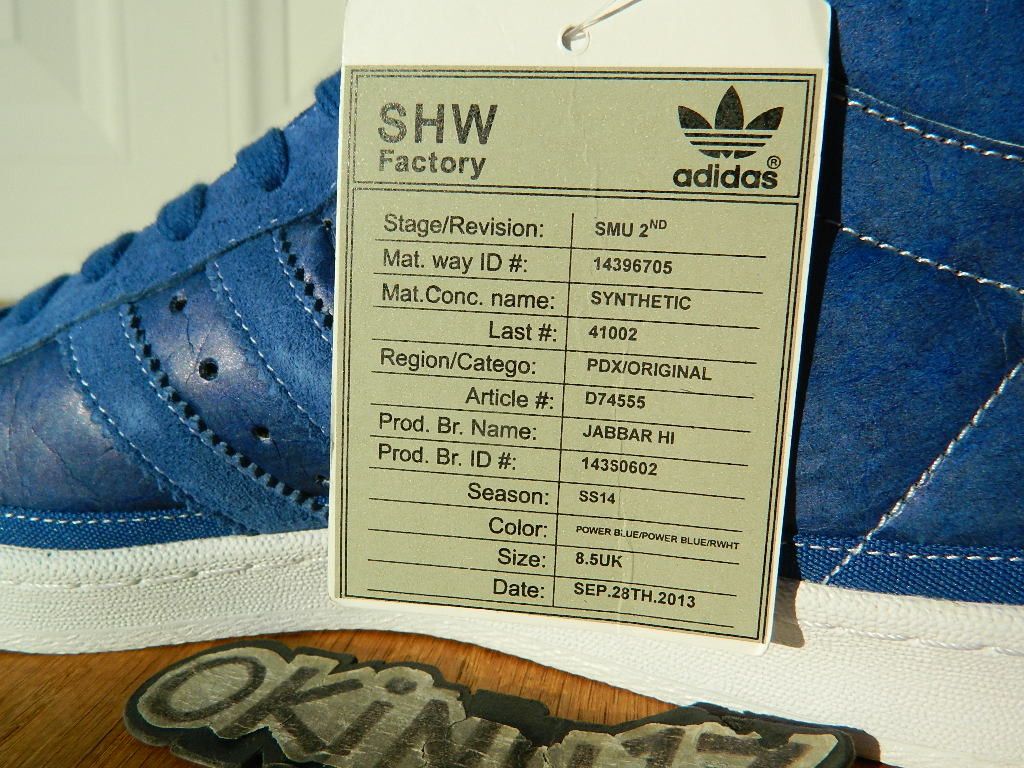 Adidas Adidas Kareem Abdul Jabbar 'The Blueprint' SAMPLE sz. 9 Size US 9 / EU 42 - 18 Thumbnail