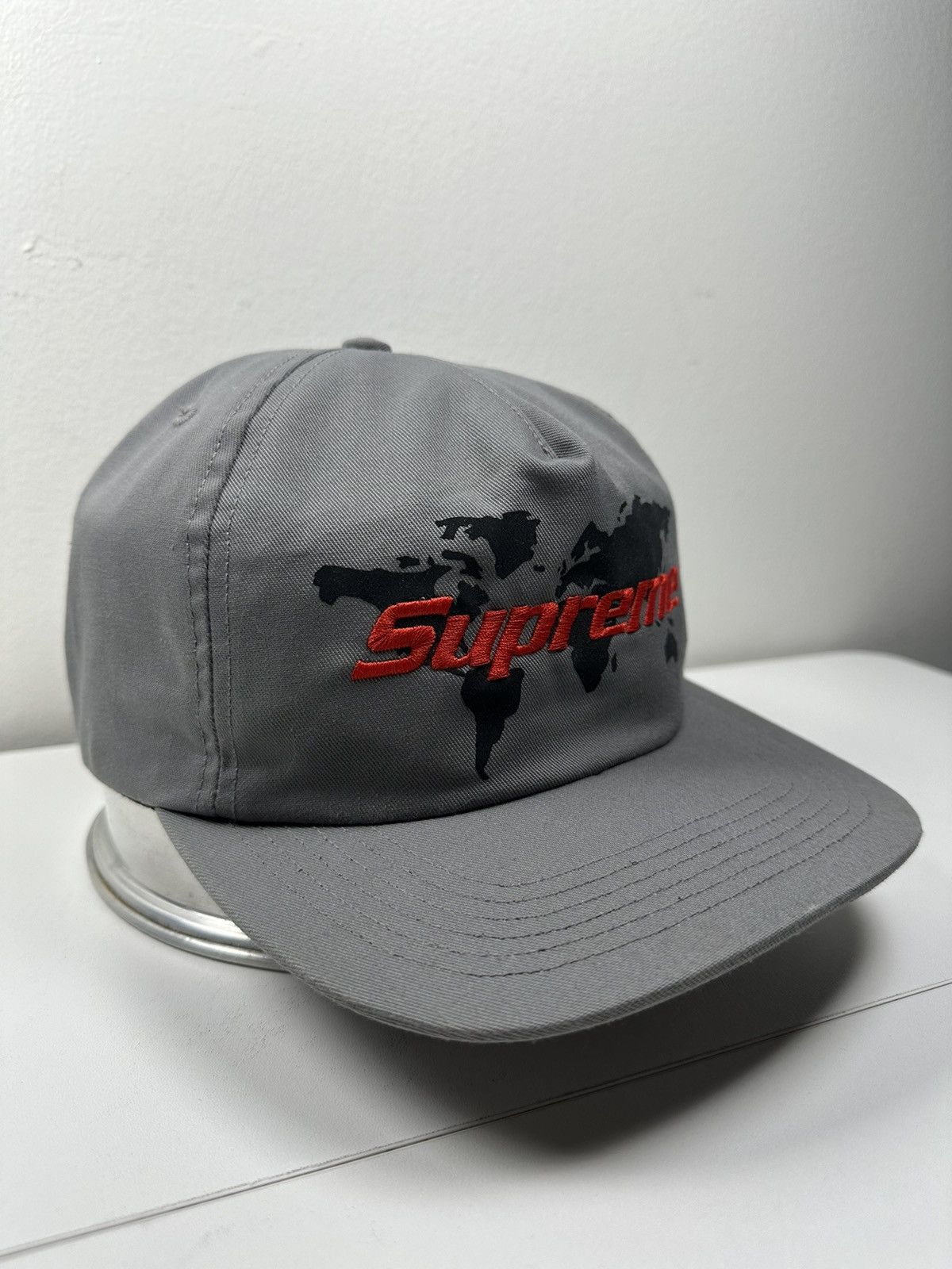 Supreme Supreme World 5-Panel Cap Hat Size ONE SIZE - 3 Thumbnail