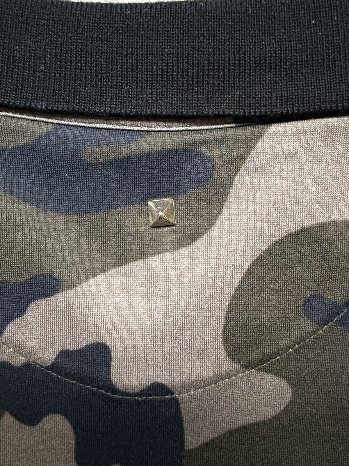 Valentino Valentino camofluage short sleeve polo shirt Size US XXL / EU 58 / 5 - 3 Thumbnail