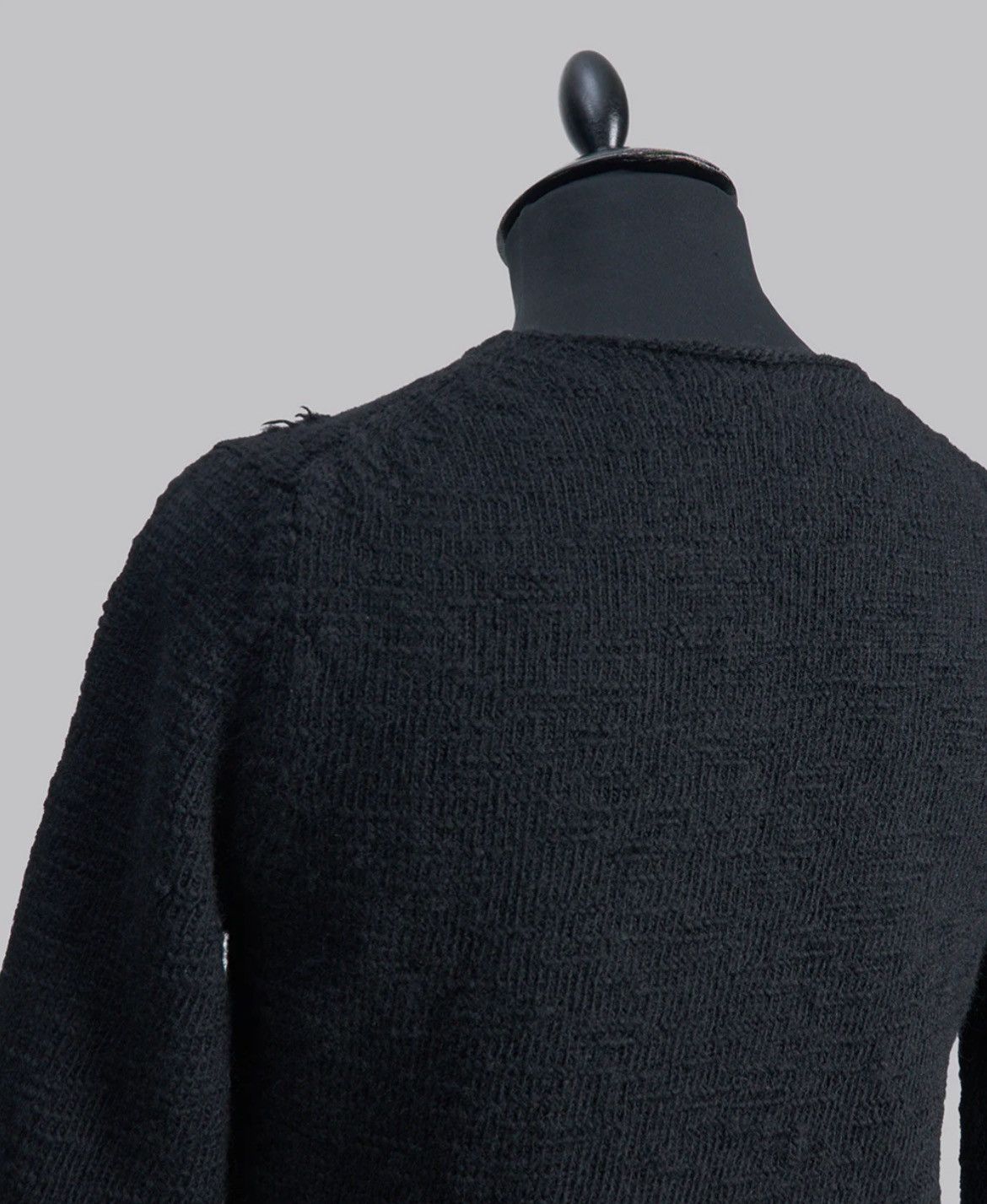 Comme des Garcons Black RIPPED EFFECT KNITWEAR Size US XL / EU 56 / 4 - 5 Thumbnail