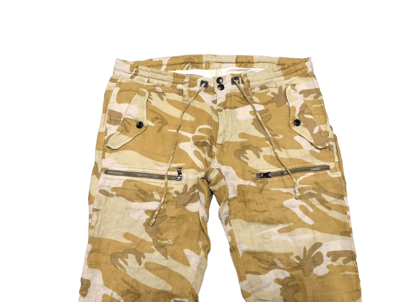 Beams Plus 🇯🇵Beams Yellow Camouflage Bondage Multipocket Cargo Pants Size US 37 - 4 Thumbnail