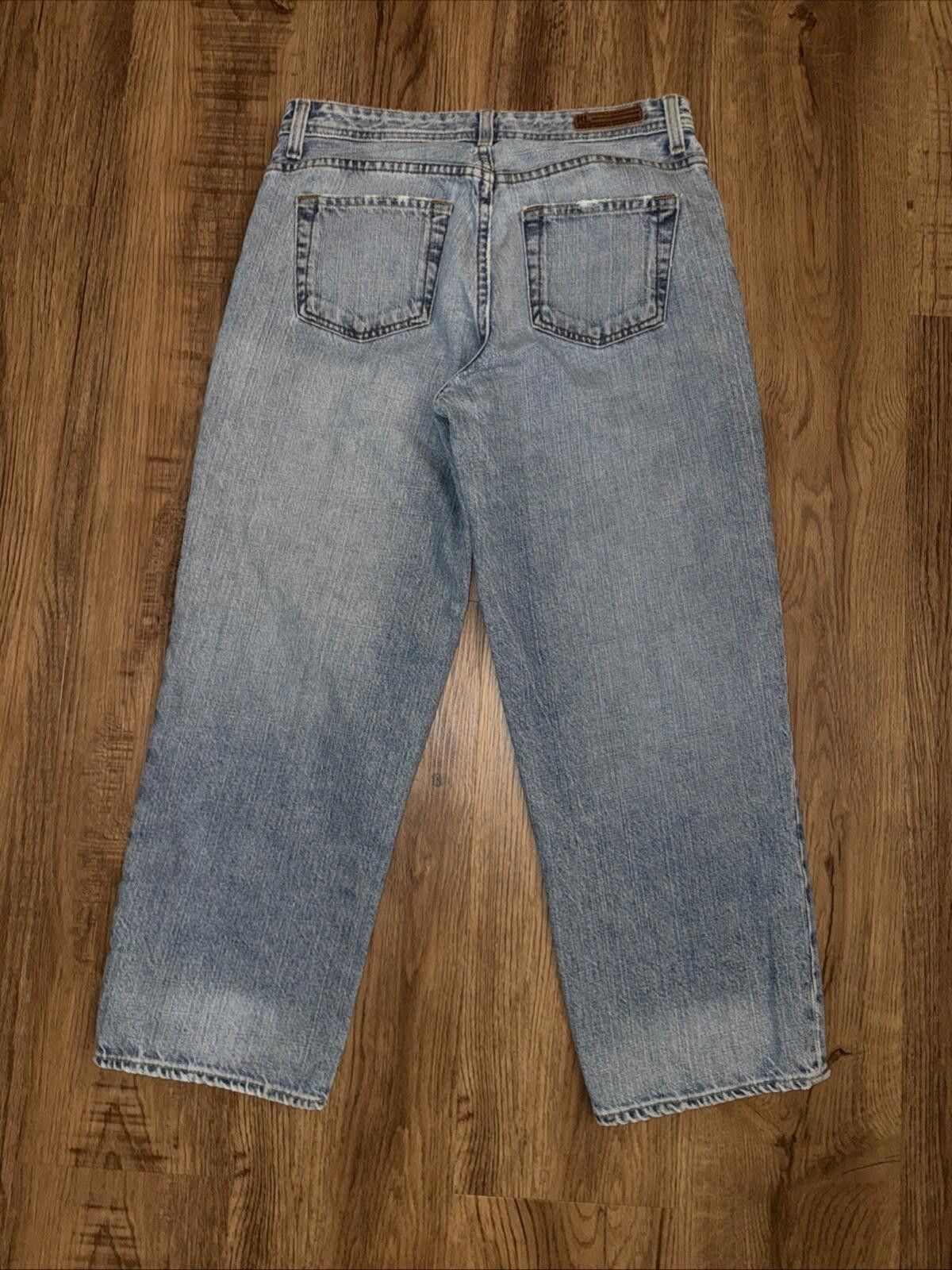 Polo Ralph Lauren Vtg 90's Y2K Polo Jeans RL Ralph Lauren Crop Saturday Jean Size 28" / US 6 / IT 42 - 7 Thumbnail