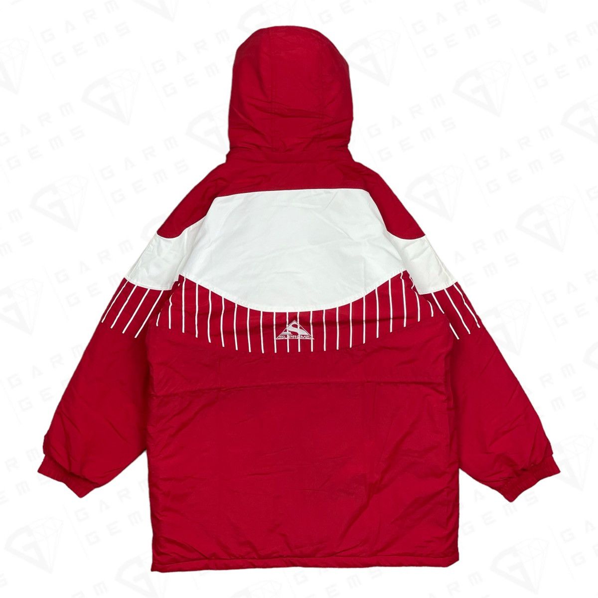 Supreme Pinstripe Panel Sports Parka