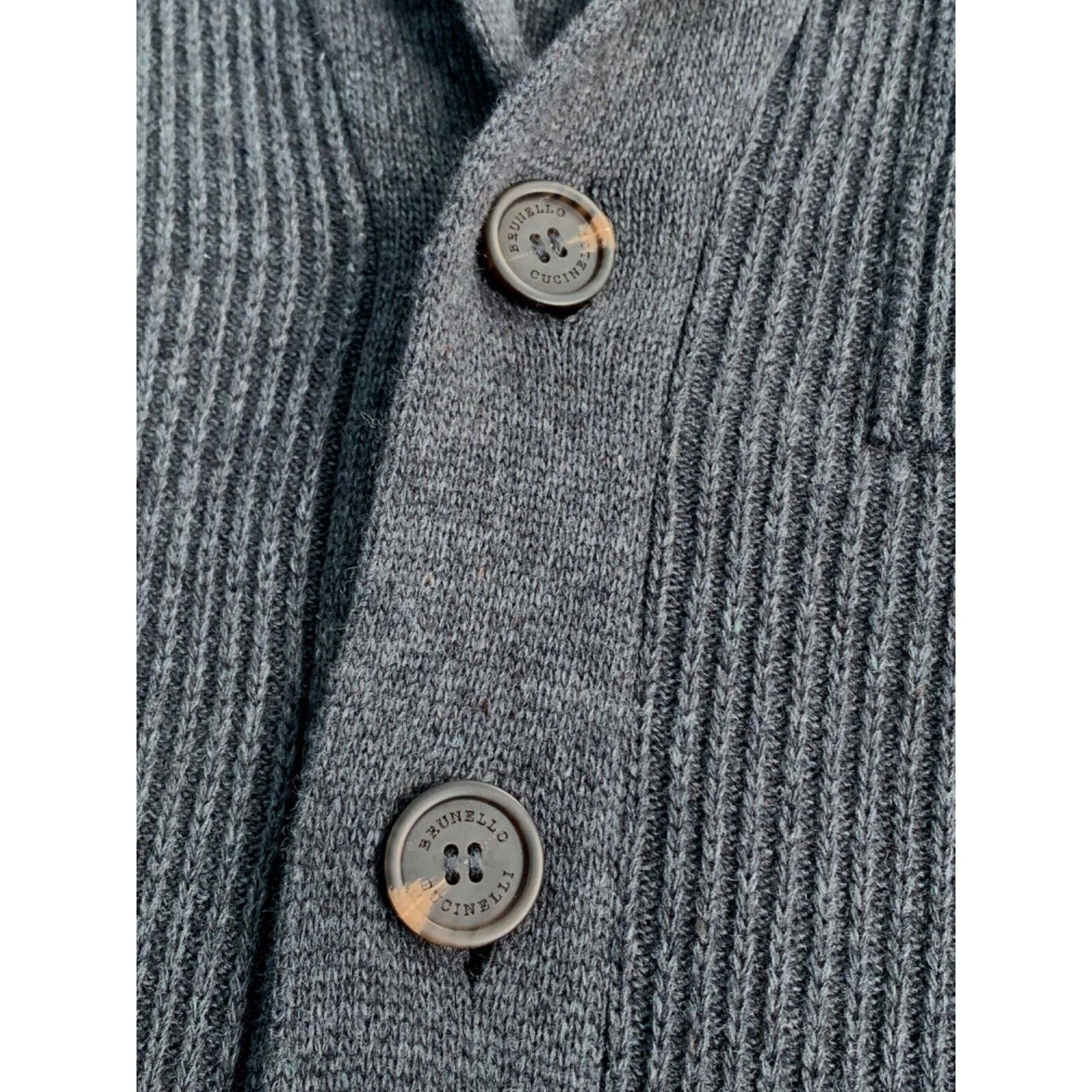Brunello Cucinelli BRUNELLO CUCINELLI Men's Knitt Long Wool Sweater SZ L EU 50 Size US L / EU 52-54 / 3 - 11 Thumbnail