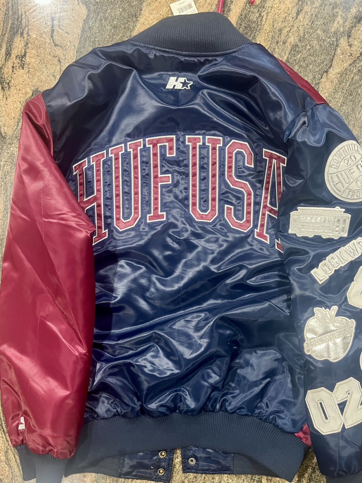 Other HUF X STARTER satin bomber New with tags 🏷️🏷️ Size US M / EU 48-50 / 2 - 2 Thumbnail