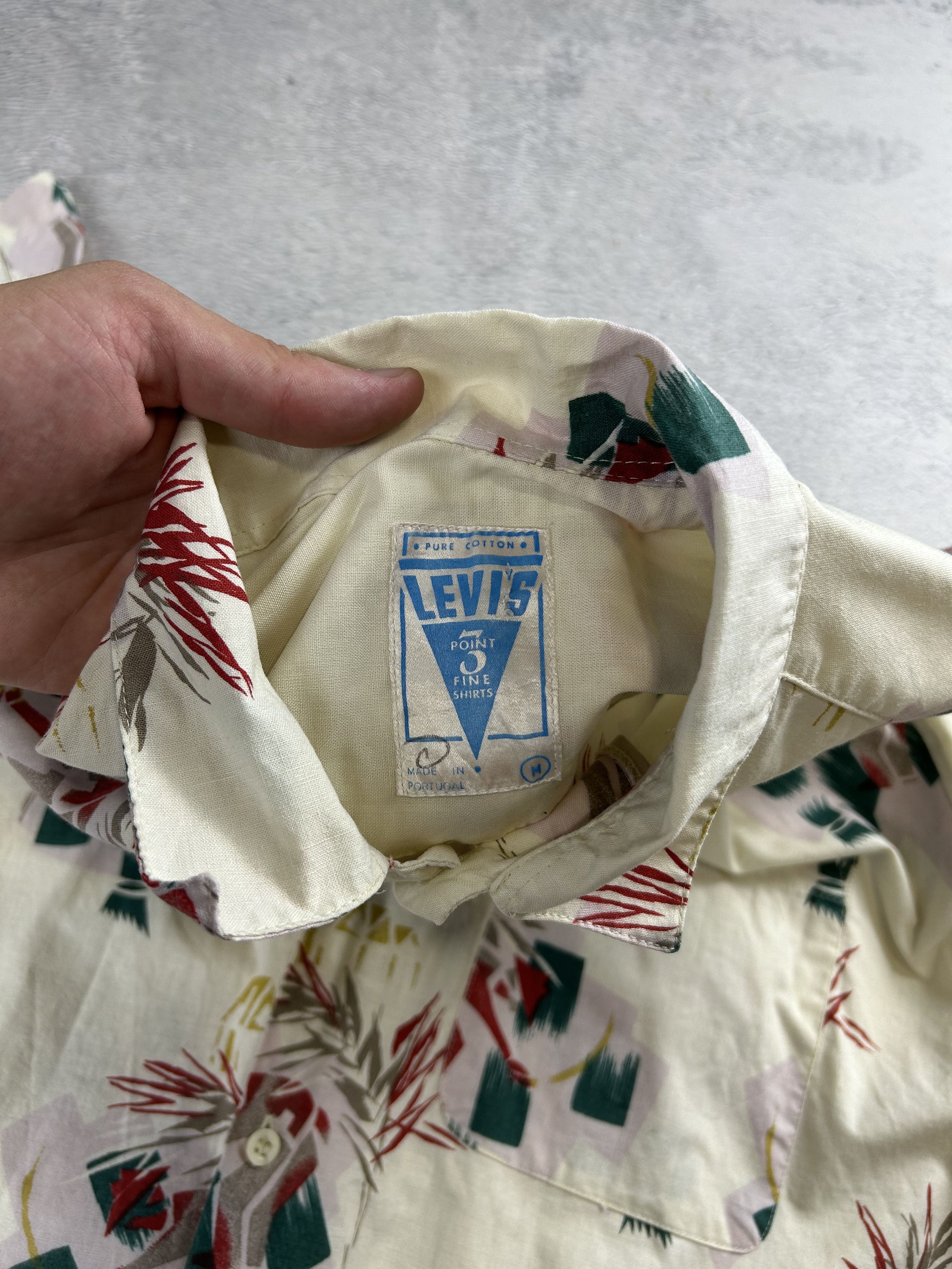 Levi's × Vintage 70's RARE Levi's vintage Hawaii Shirt Print Oldmoney style Size US M / EU 48-50 / 2 - 2 Thumbnail
