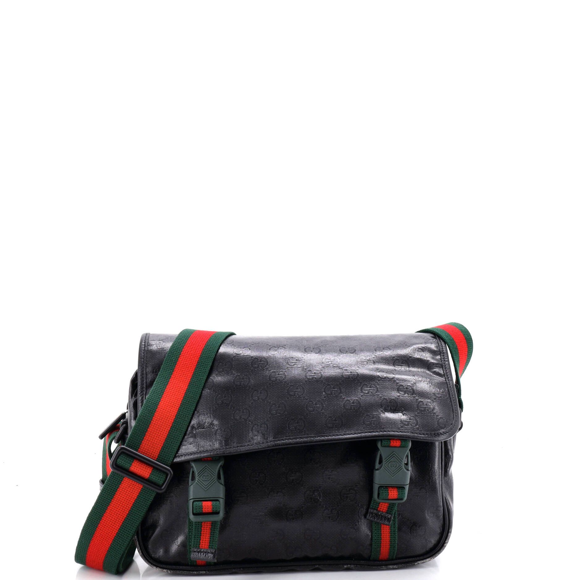 Gucci Web Buckle Messenger Bag Size ONE SIZE - 1 Thumbnail