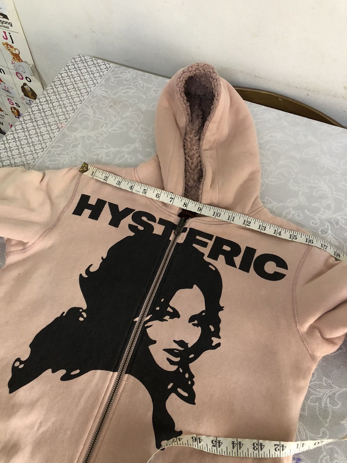 Hysteric Glamour Rare🔥 Vintage Hysteric Glamour Big Logo Distressed Hoodie Size M / US 6-8 / IT 42-44 - 23 Thumbnail