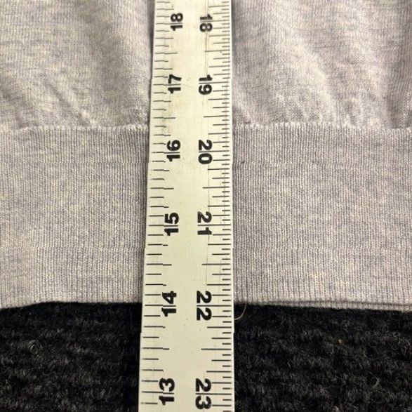Vintage Meraki Merino Wool Turtleneck Pullover Sweater Women Size M Gray 100% Light Size M / US 6-8 / IT 42-44 - 6 Thumbnail
