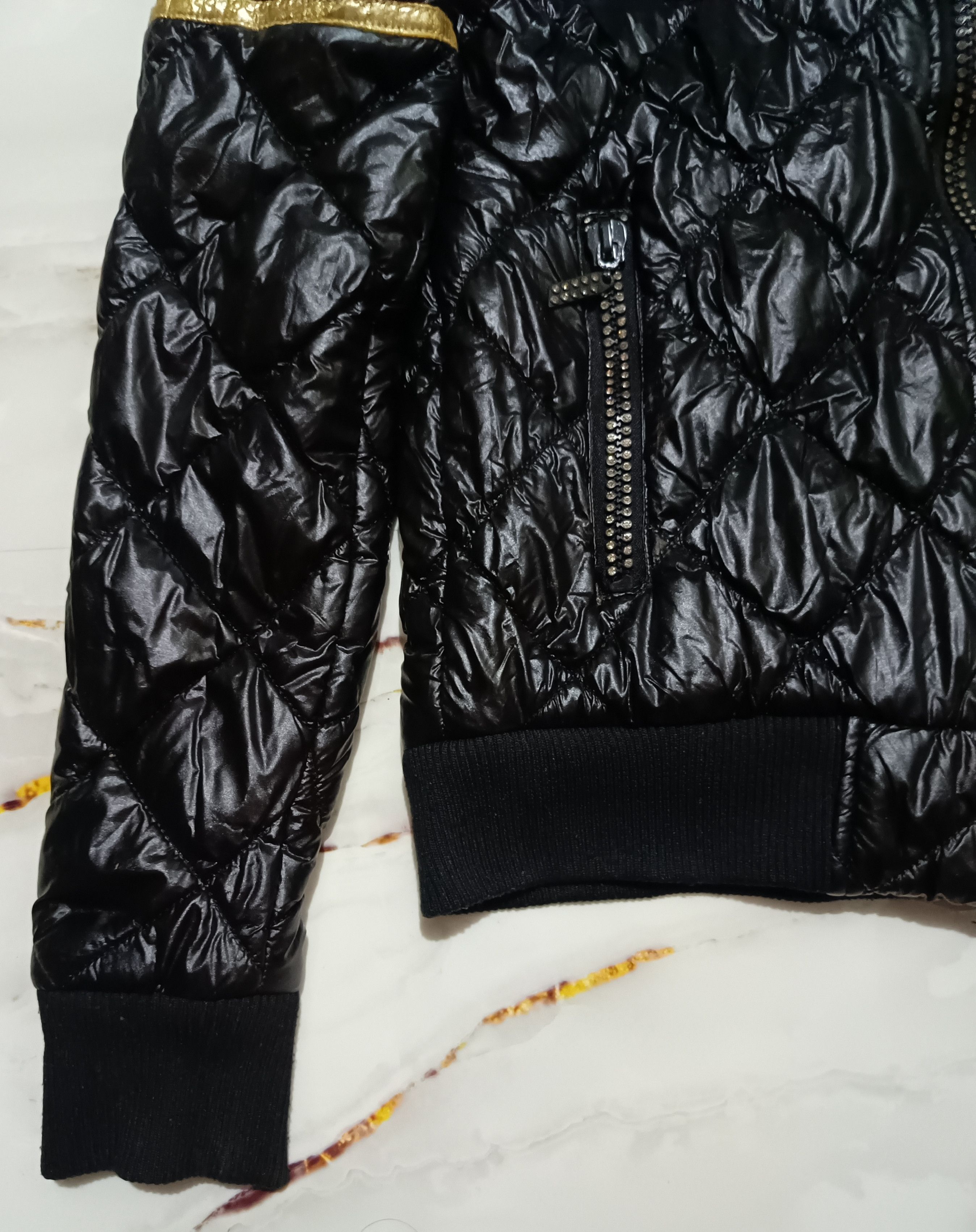 semanticdesign 2000's Crazy7Tribe - Down Ultar Waxed Puffer Jacket Size US M / EU 48-50 / 2 - 8 Thumbnail