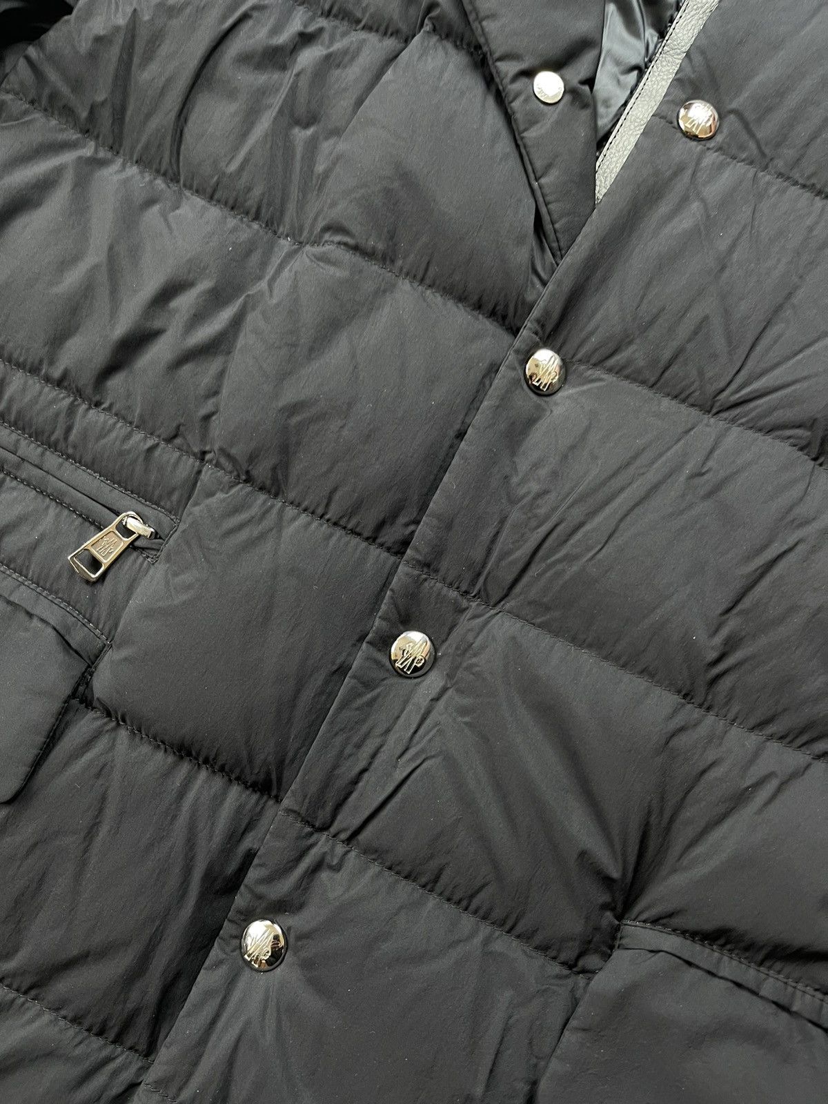 Moncler Moncler Melimoyu Women’s Quilted Premium Down Jacket Black Size M / US 6-8 / IT 42-44 - 6 Thumbnail
