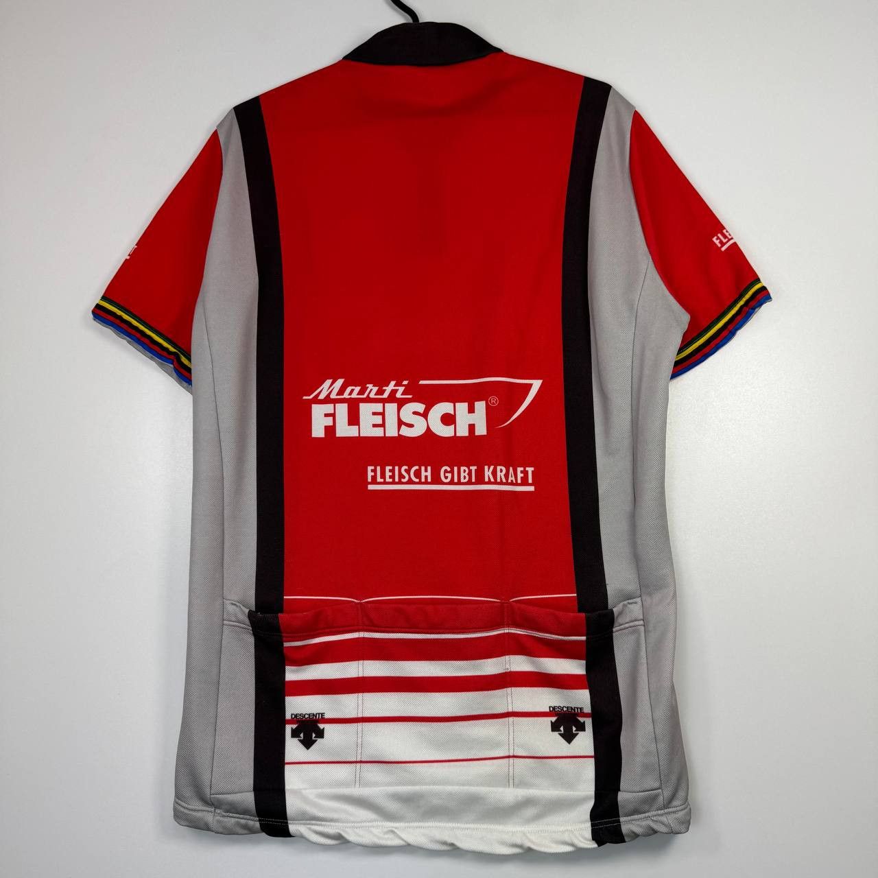Other Descente Marti Fleisch Cycling Jersey Red Short Size M Size US M / EU 48-50 / 2 - 9 Thumbnail