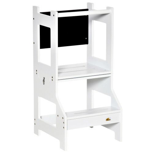Designer × Homemade Kids Kitchen Step Stool, 2 in 1 Kitchen Table Set Toddler St Size US L / EU 52-54 / 3 - 6 Thumbnail