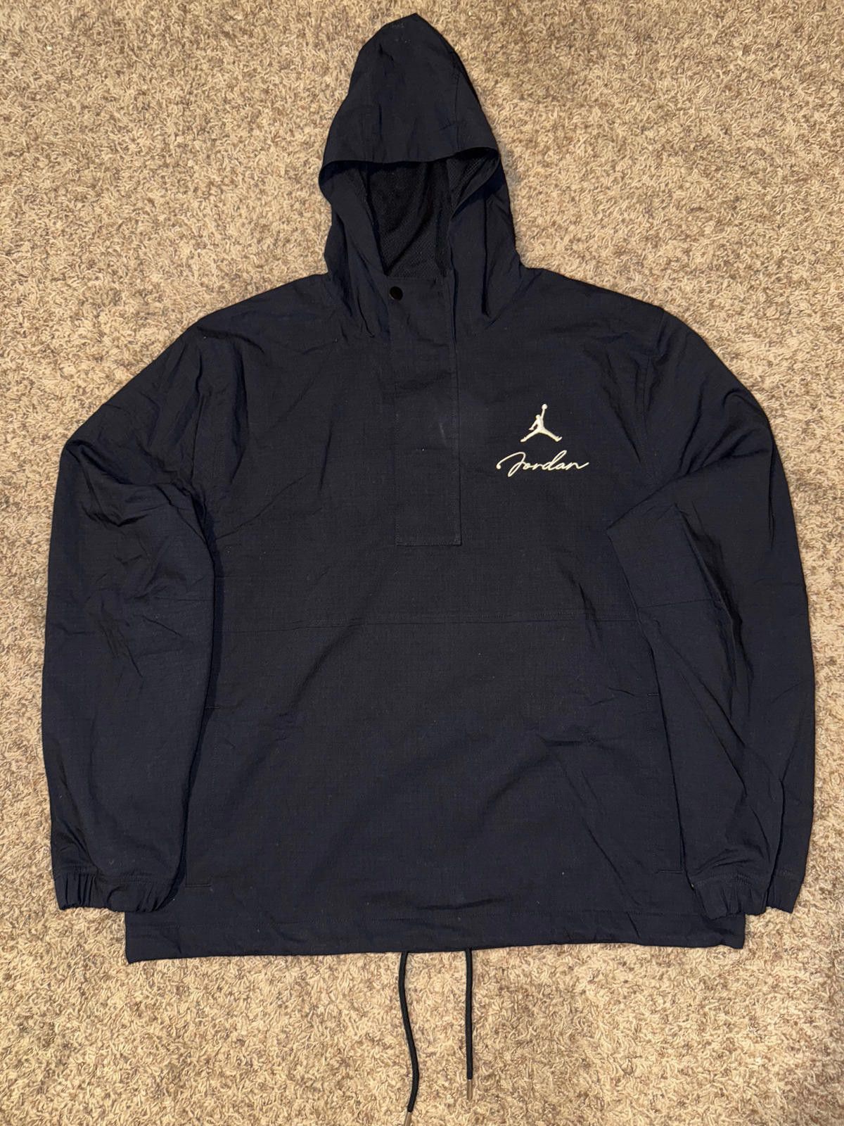 Nike Air Jordan Mens HBR Anorak Jacket Sample Size US M / EU 48-50 / 2 - 1 Thumbnail
