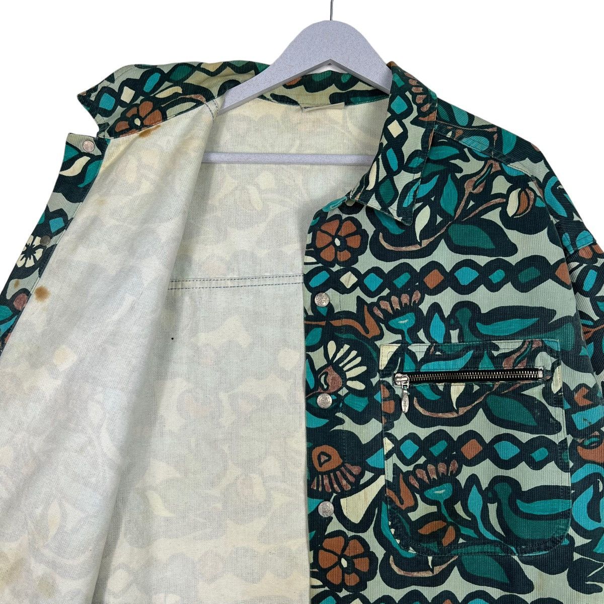 Oxbow 🔥 VINTAGE OXBOW OVER PRINT FLOWER JACKET MADE IN ITALY Size US M / EU 48-50 / 2 - 10 Thumbnail