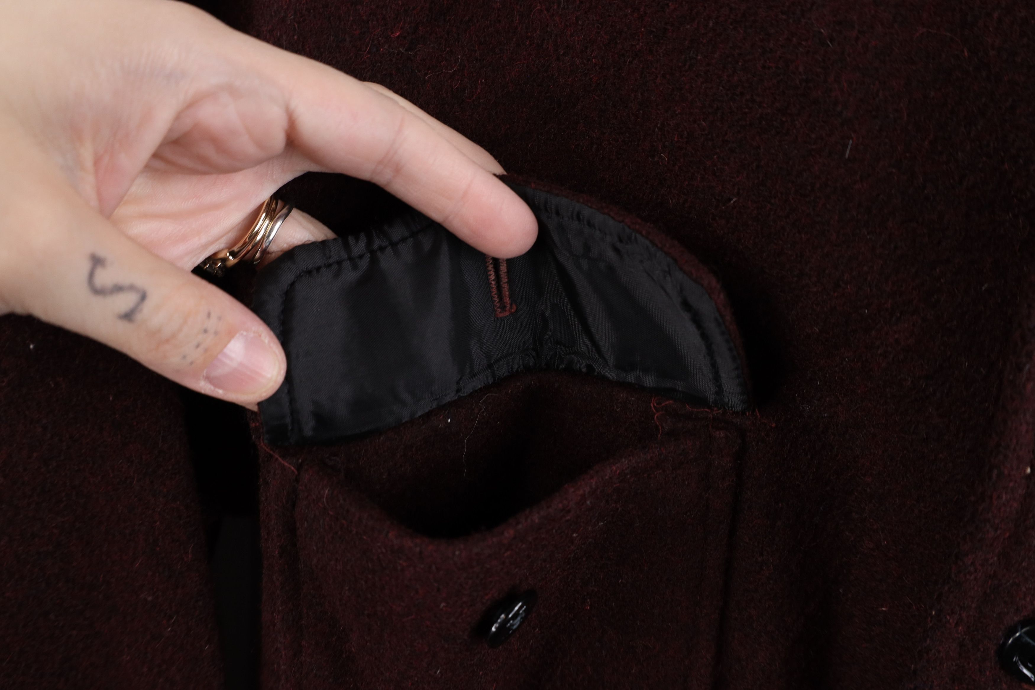 Vintage Vintage 50s 60s Streetwear Wool CPO Shirt Jacket Jac USA Size US L / EU 52-54 / 3 - 9 Thumbnail