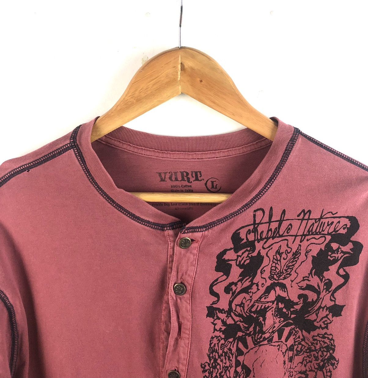 Vintage Vintage VURT skateboarding faded long sleeve large slim Size US L / EU 52-54 / 3 - 2 Thumbnail