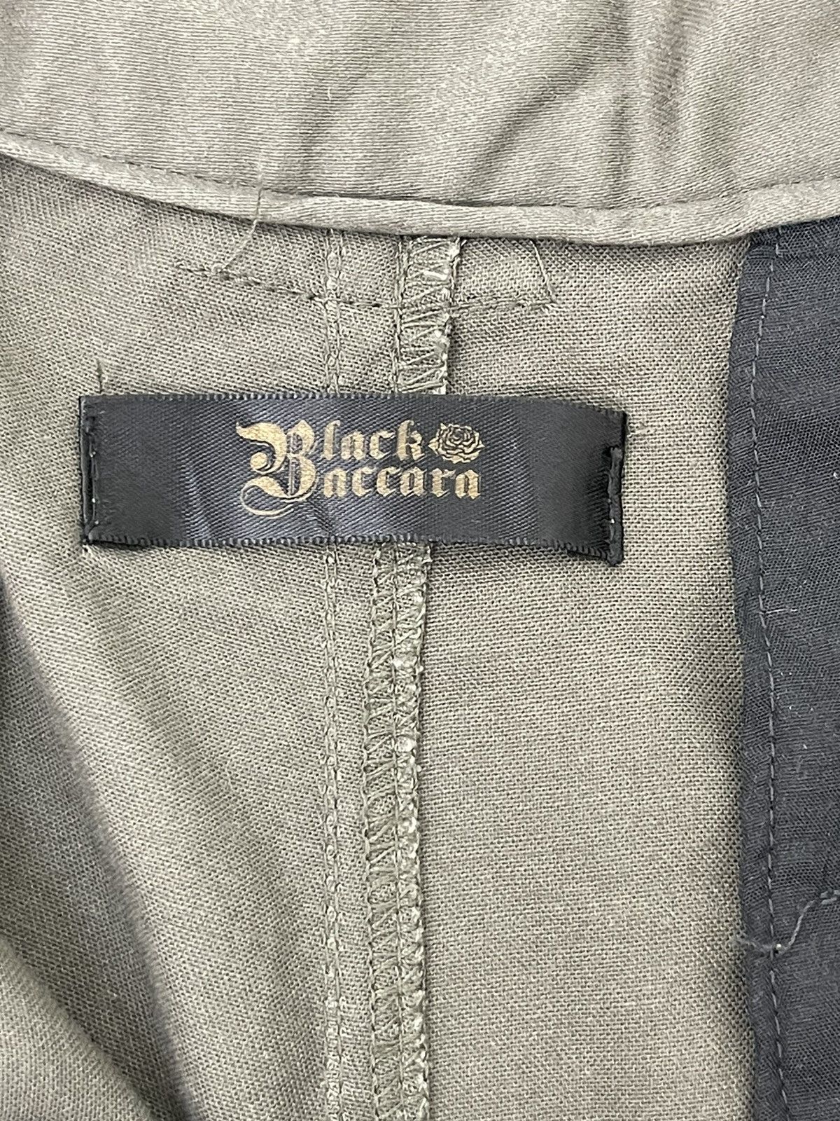 Japanese Brand Cargo Pant Black Baccara Stretch 6🟦9 Size US 31 - 15 Thumbnail