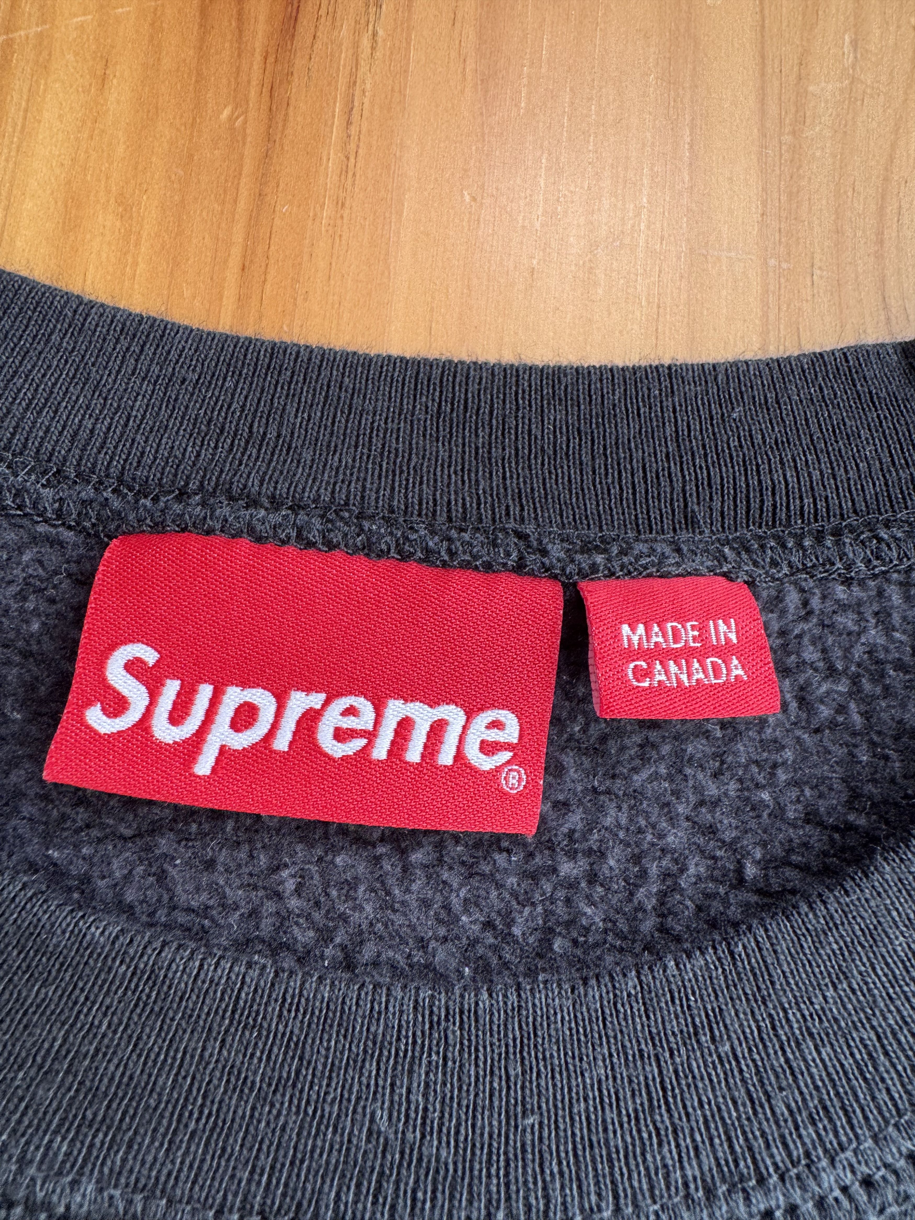 Supreme Supreme Small Box Logo Crewneck Sweatshirt Size US XL / EU 56 / 4 - 4 Thumbnail