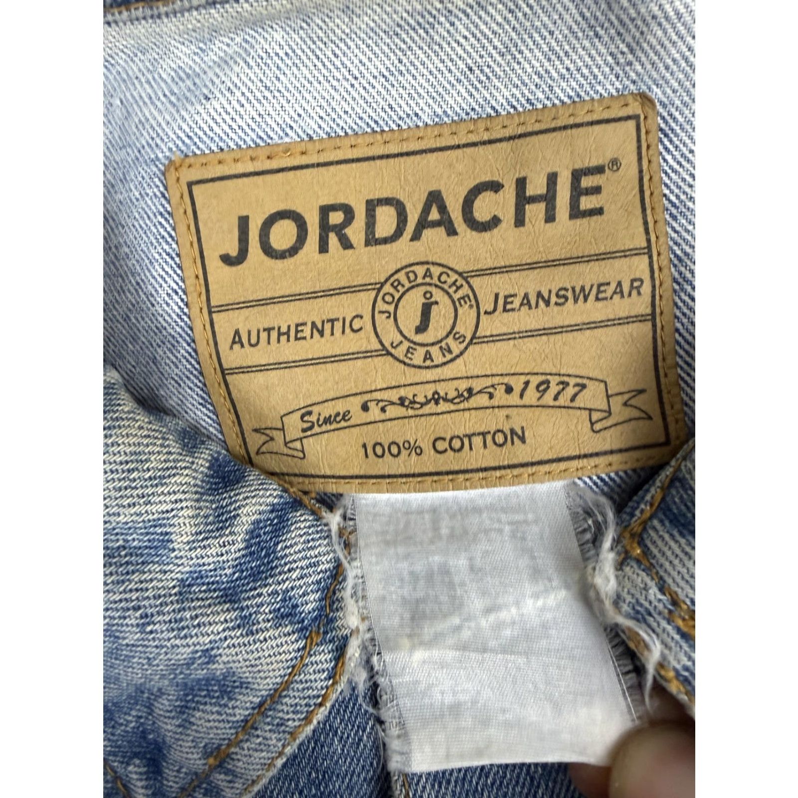 Jordache VTG Jordache Jacket Mens 2XL Trucker Button Front Denim Casual Classic Jeanswear Jacket Size US 39 - 6 Thumbnail