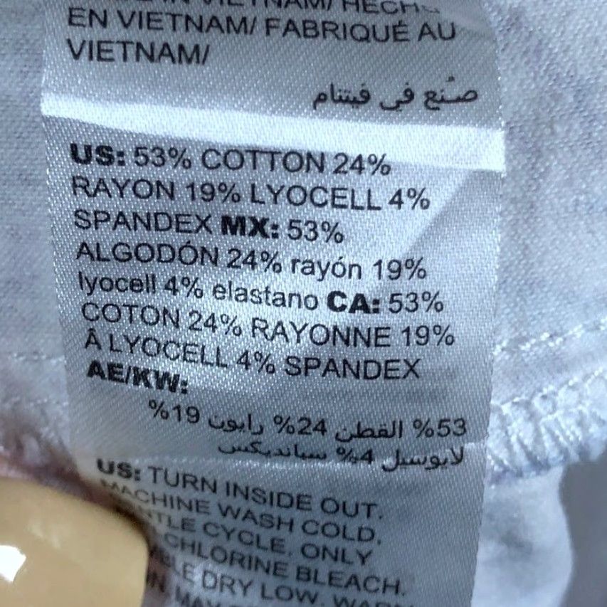 Vintage Chicos Womens Jeans White Purple Paisley Denim Girlfriend Slim Crop Stretch 2.5 14 Plus High Rise 5-Pocket Size 36" / US 14 / IT 50 - 5 Thumbnail