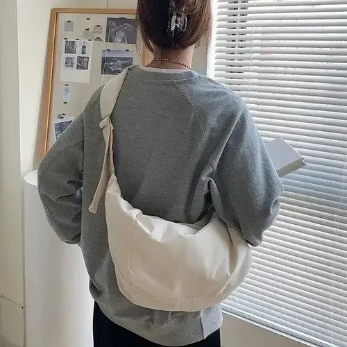 Japanese Brand Y2k Bag Casual Nylon Crossbody Military Size ONE SIZE - 1 Thumbnail