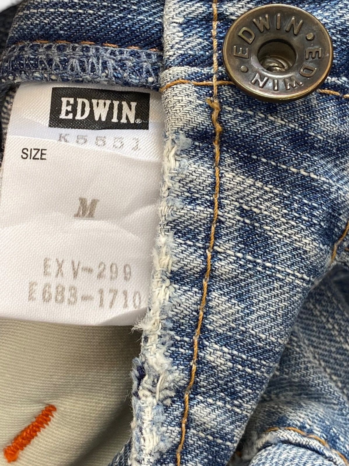 Edwin Edwin Vintage Bush Multi-Pocket Style Bootcut Flare Jeans Size US 32 / EU 48 - 10 Thumbnail