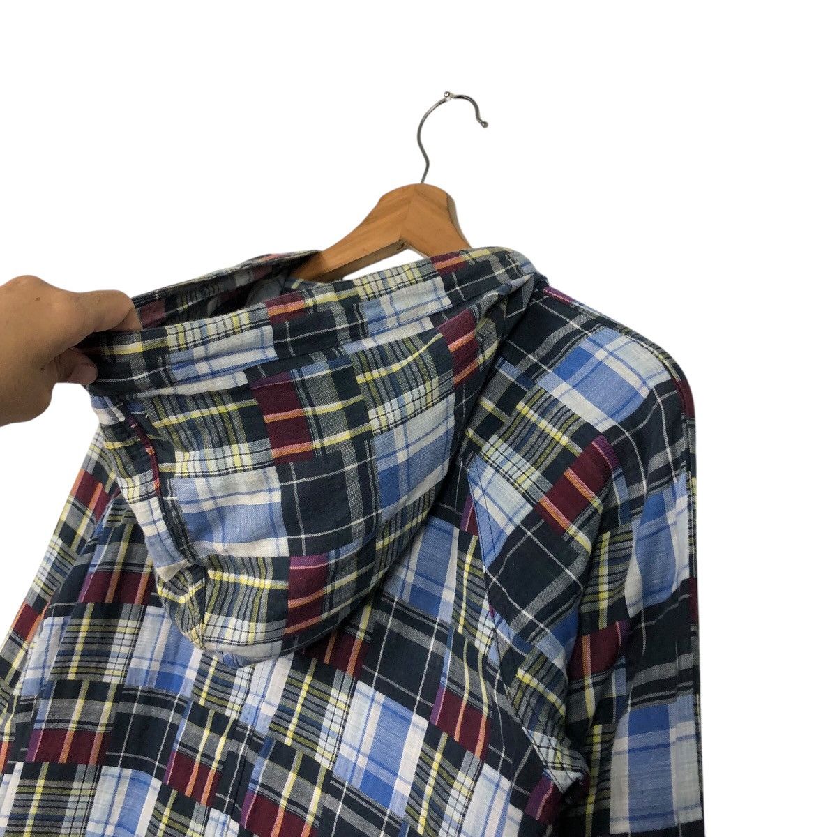 Beams Plus 📌Vintage Zipper Jacket Beams Tartan Design Issey Miyake Size US S / EU 44-46 / 1 - 11 Thumbnail
