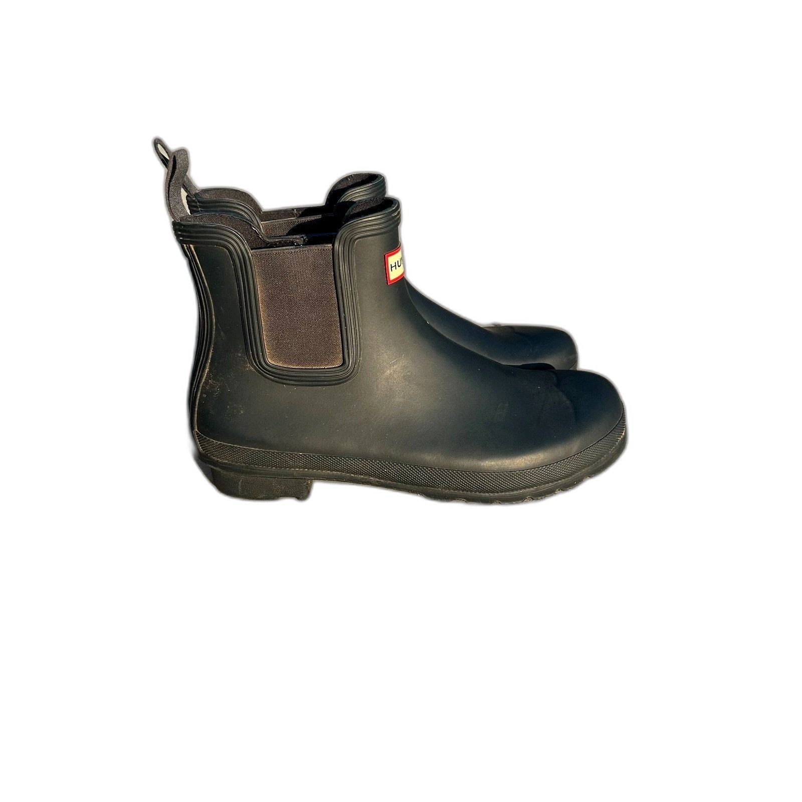 Bounty Hunter Hunter Original Chelsea Rain Boots Women’s 11 Blue Pull On O Size US 11 / EU 44 - 2 Thumbnail
