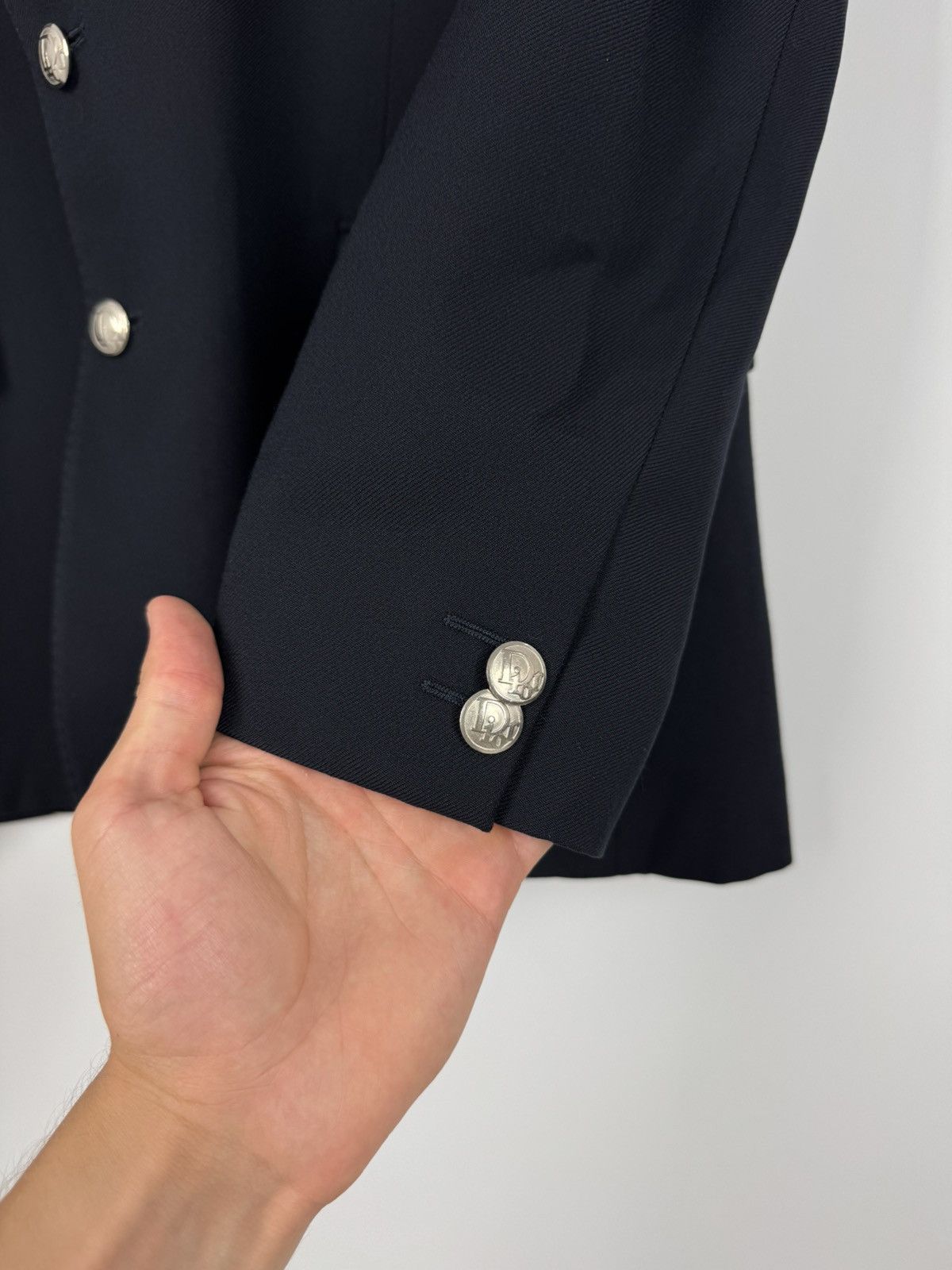 Christian Dior Monsieur 1990’s Vintage Christian Dior Monsieur Wool Blazer Size 42L - 8 Thumbnail