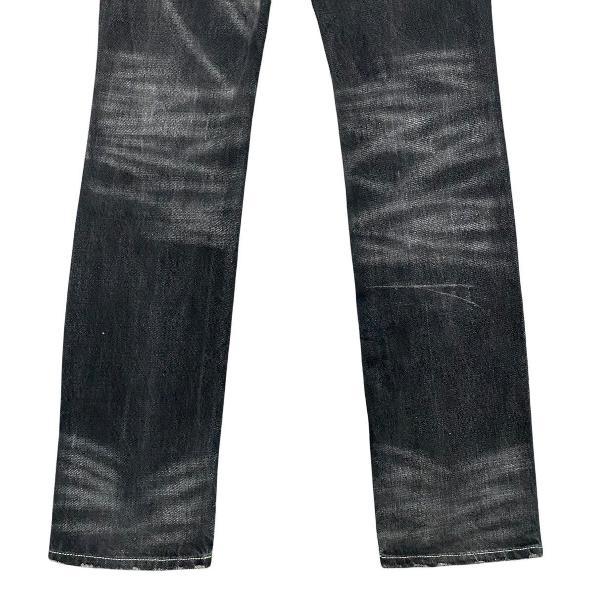 semanticdesign Semantic Design Black Clawmark Denim Jeans Size US 31 - 14 Thumbnail