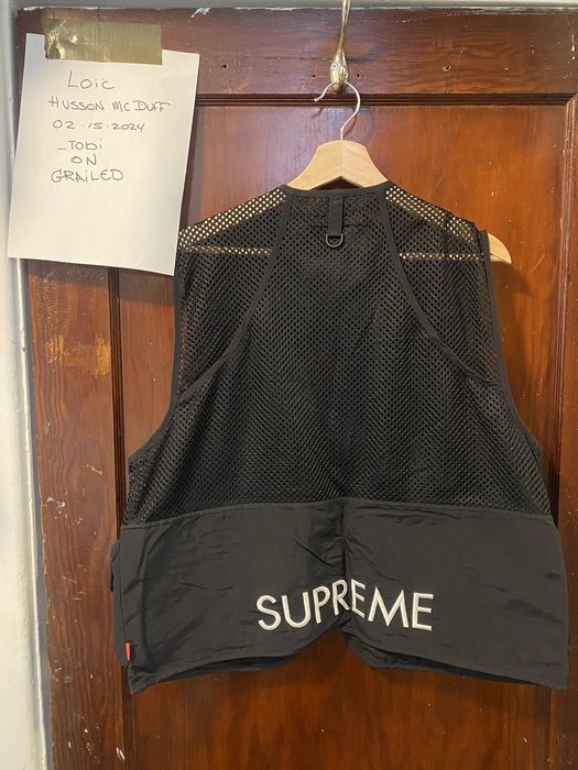 Supreme Supreme the north face cargo vest black | Grailed