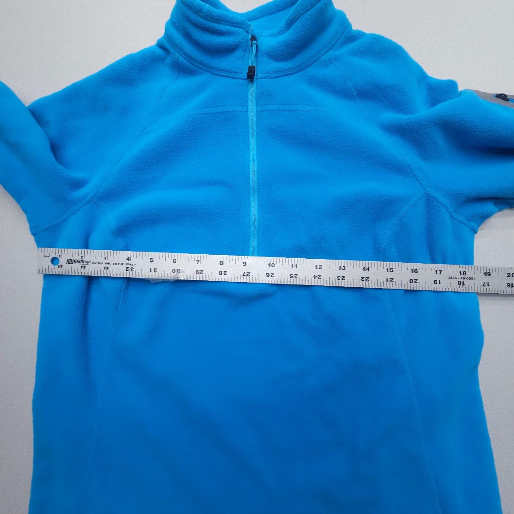 Eddie Bauer Eddie Bauer First Ascent Half Zip Fleece Pullover Light Jacket Large Tall Blue Size L / US 10 / IT 46 - 6 Thumbnail