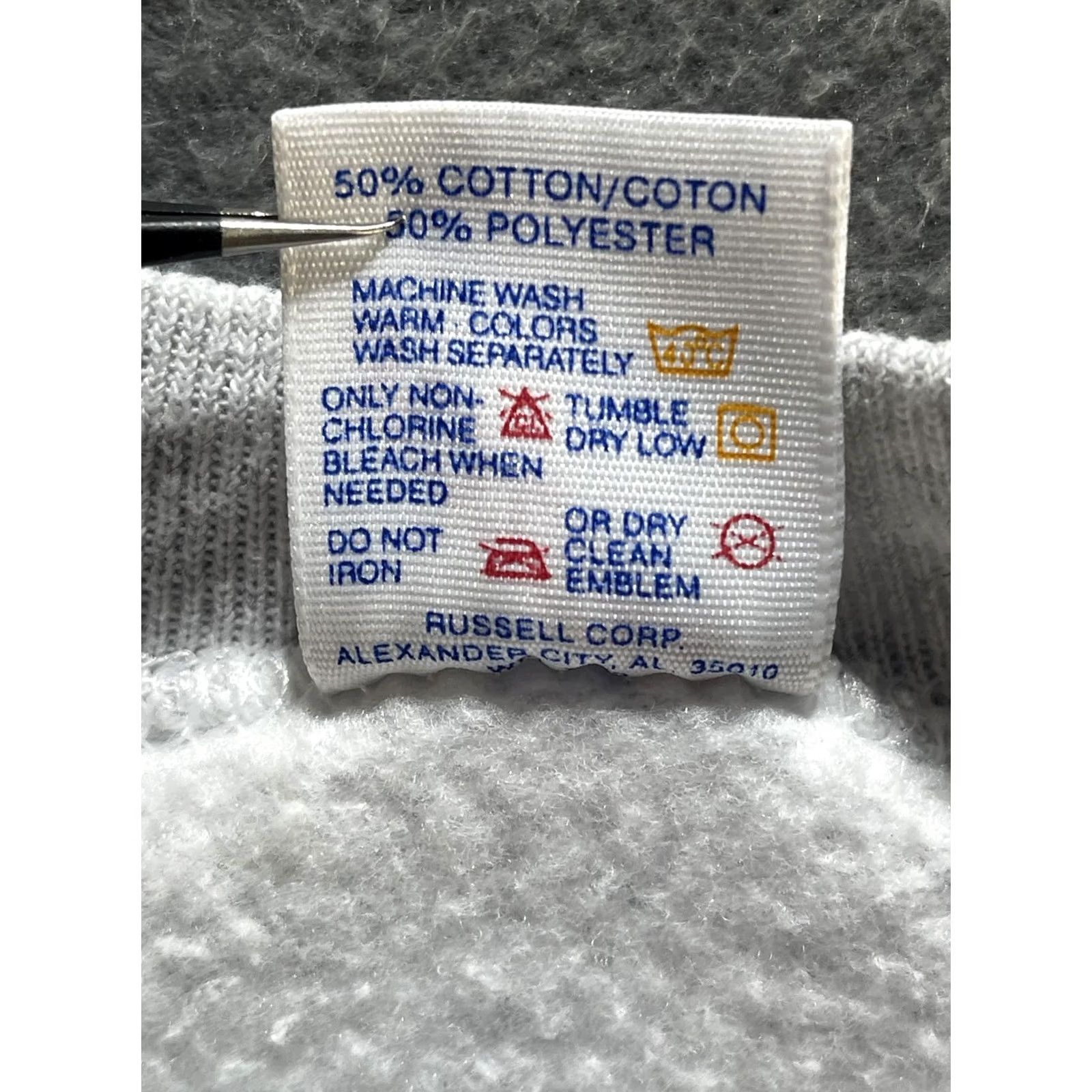 Jerzees VINTAGE Jerzees Sweatshirt Womens XL Gray Bunny Carrot Easter Crewneck USA 90s Mens Size XL / US 12-14 / IT 48-50 - 5 Thumbnail