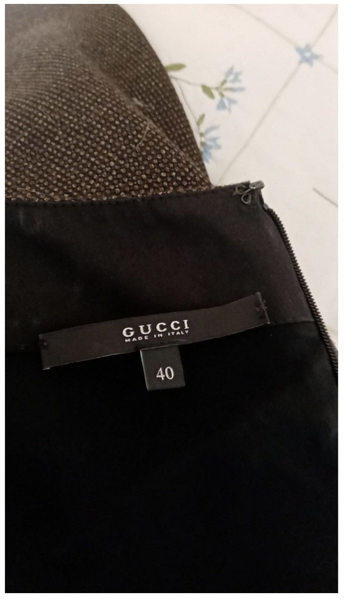 Gucci Authentic Gucci wool dress🤎 Made in Italy Size S / US 4 / IT 40 - 3 Thumbnail