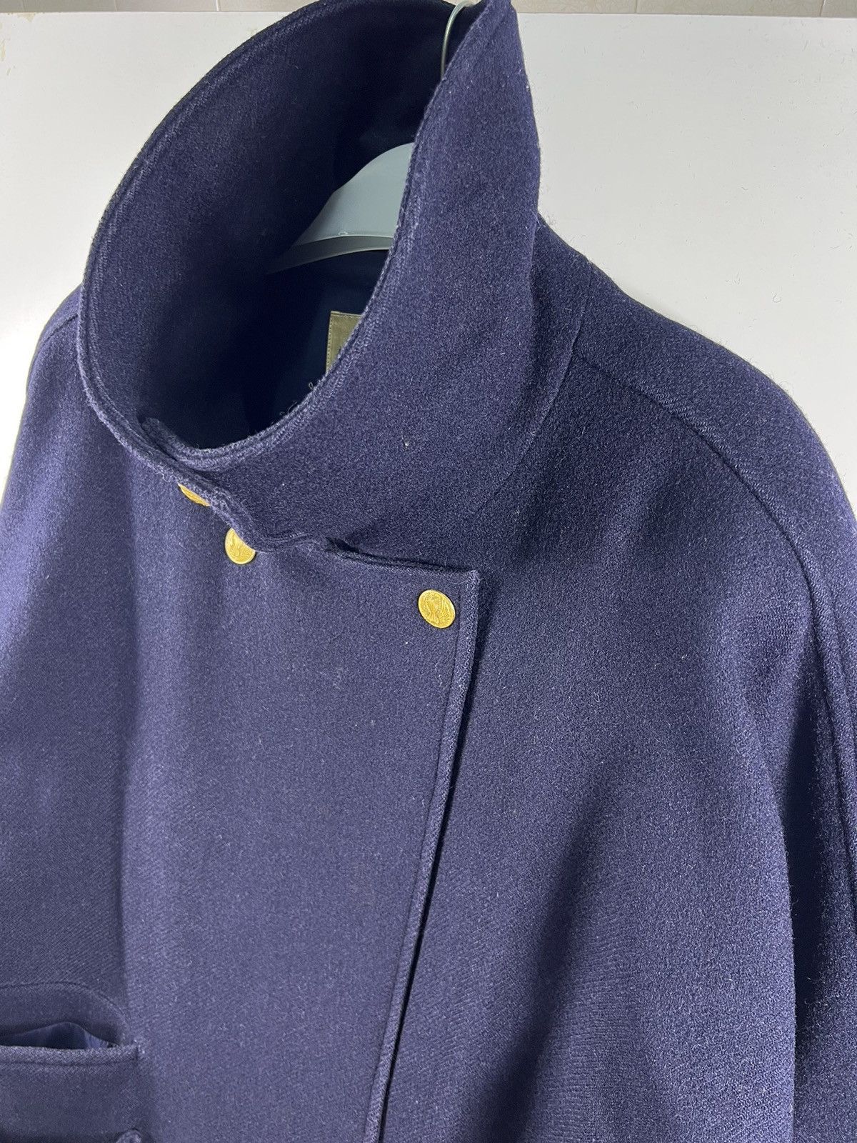 Vintage 🔥80s Fashion Show Anne Marie Beretta,Heavy Coat manches Size US M / EU 48-50 / 2 - 2 Thumbnail