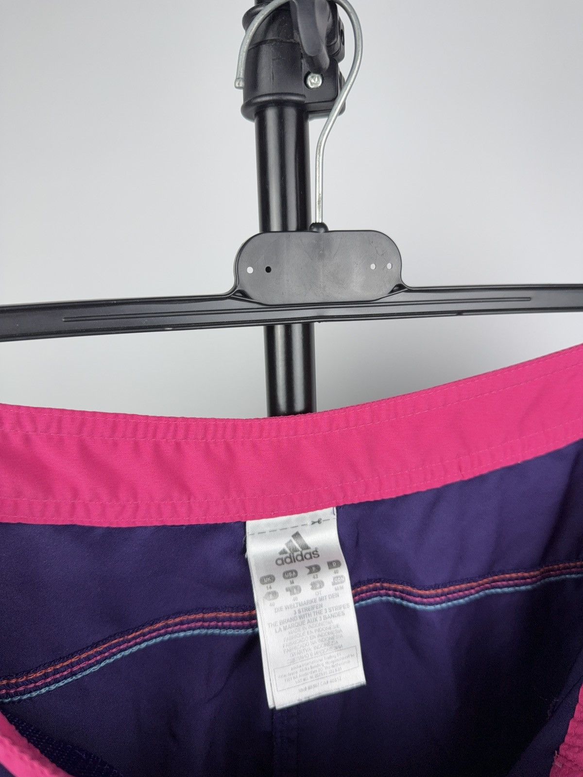 Adidas Adidas Y2K Floral Board Shorts Purple Pink 3-Stripes Wmns M Size 32" / US 10 / IT 46 - 10 Thumbnail