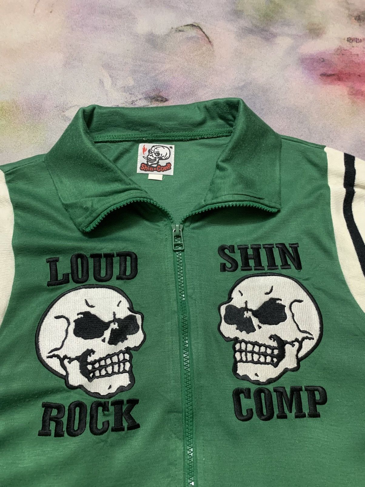 Hysteric Glamour × Japanese Brand Japanese Brand Shin Comp Rockabilly Skull Thin Sweater Size US M / EU 48-50 / 2 - 5 Thumbnail