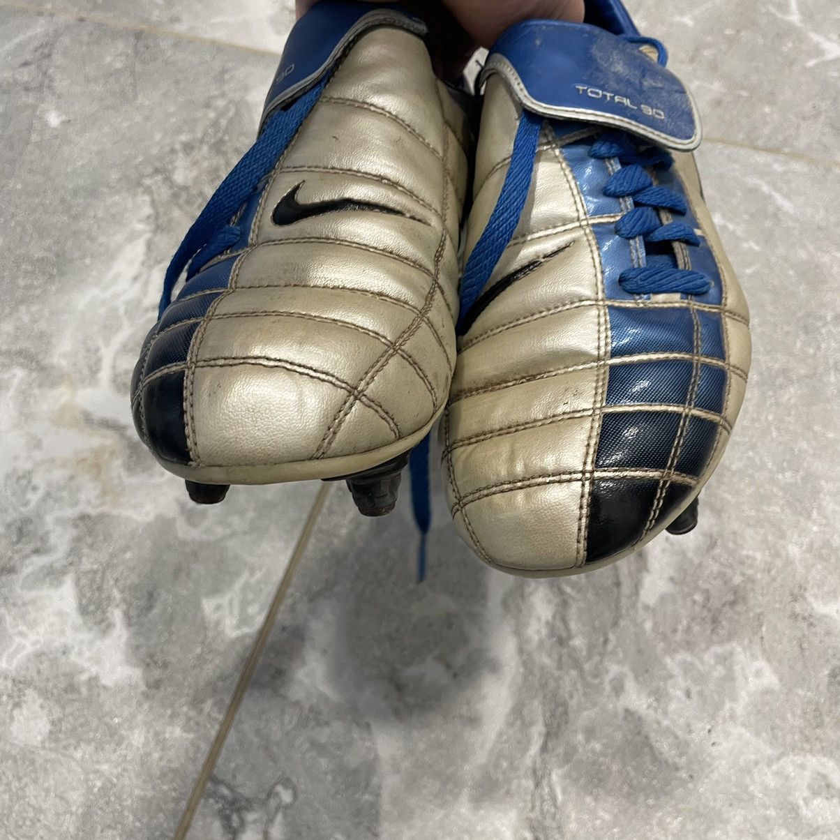 Nike × Vintage Us7 Nike Total 90 2002 Vintage Football Boots Cleats Shoes Size US 7 / EU 40 - 8 Thumbnail