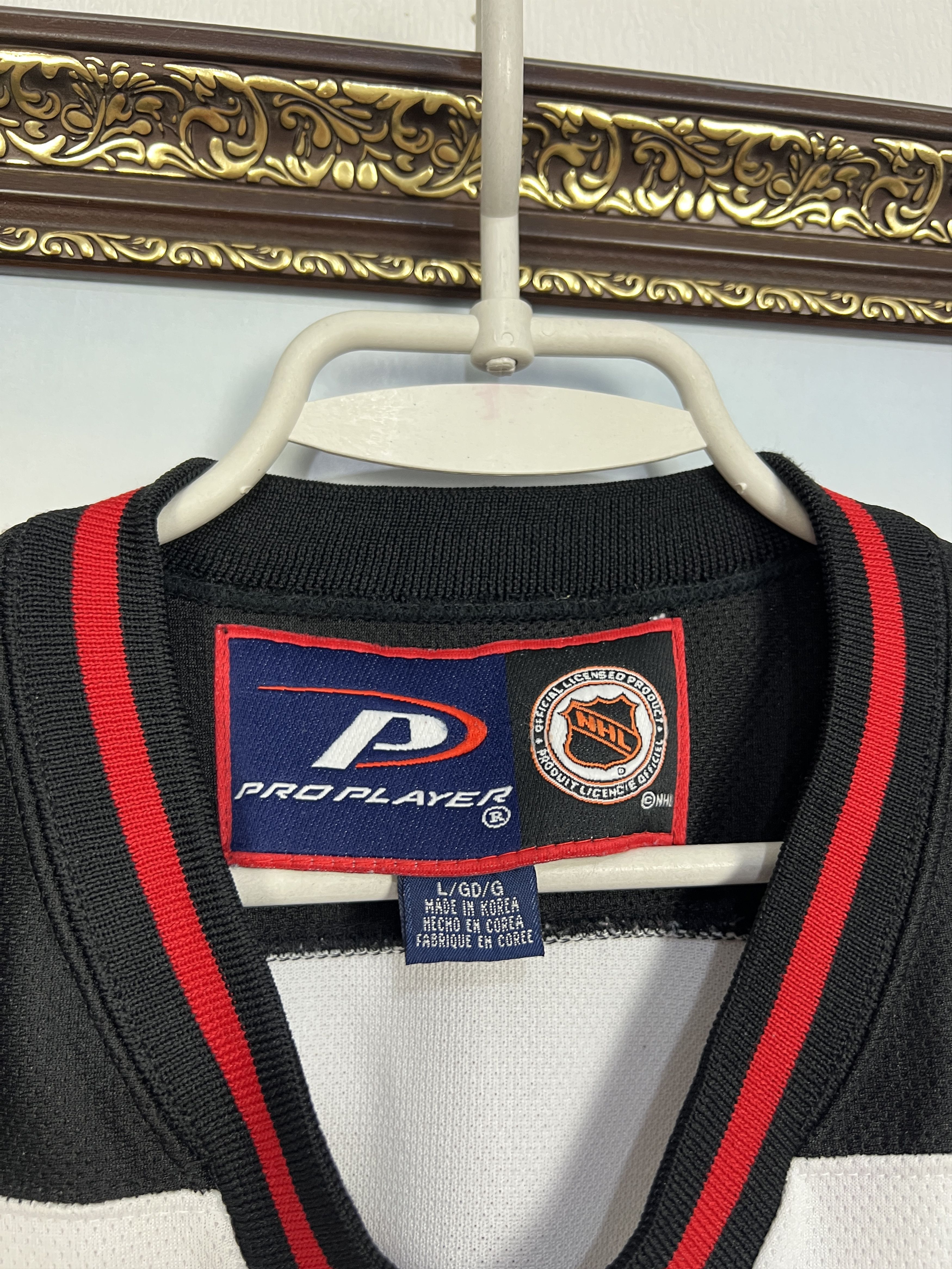 Pro Player Vintage 90's New Jersey Devils Ice Hockey Jersey Trikot Size US L / EU 52-54 / 3 - 8 Thumbnail